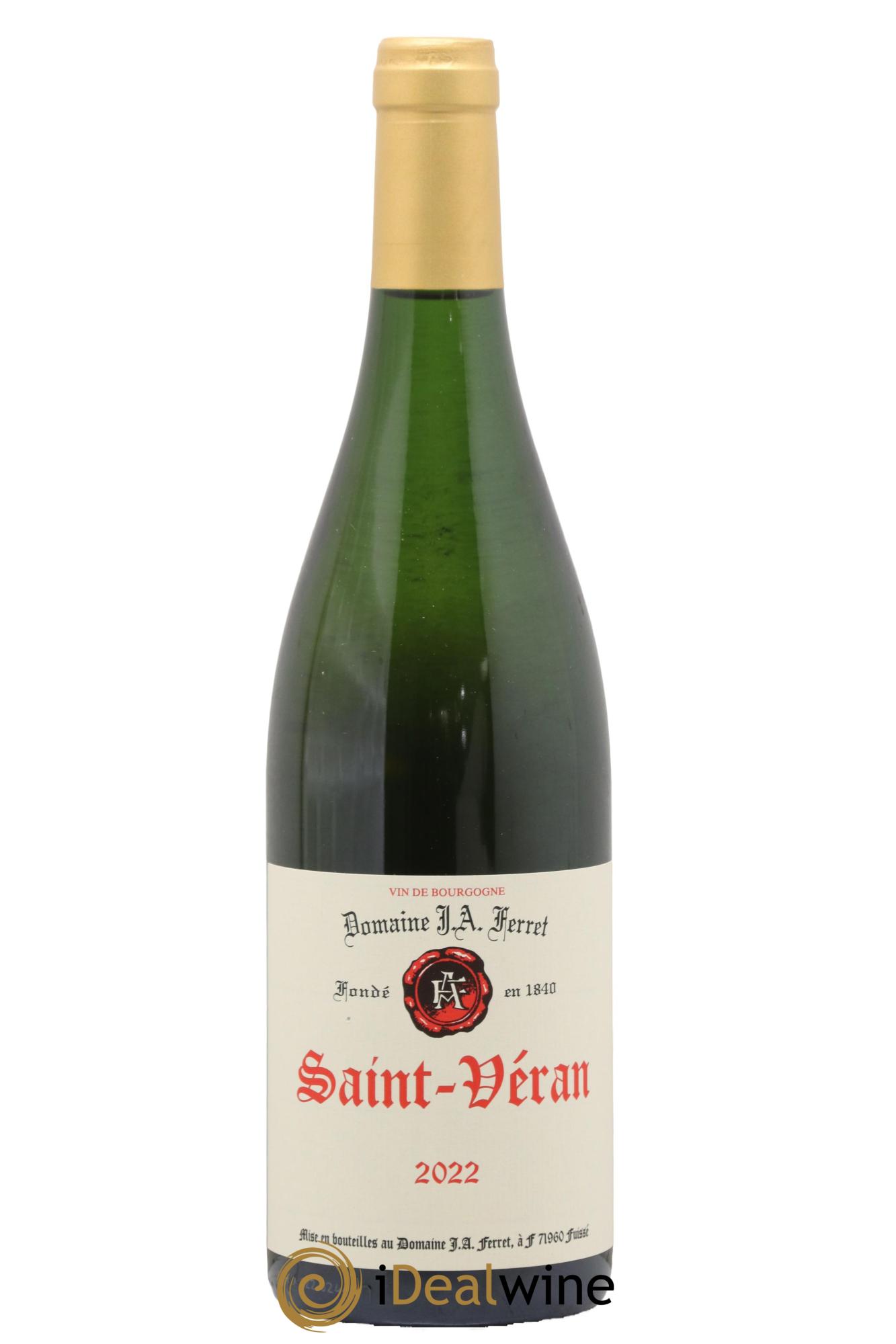Saint-Véran J.A. Ferret (Domaine) 2022 - Lot of 1 bottle - 0