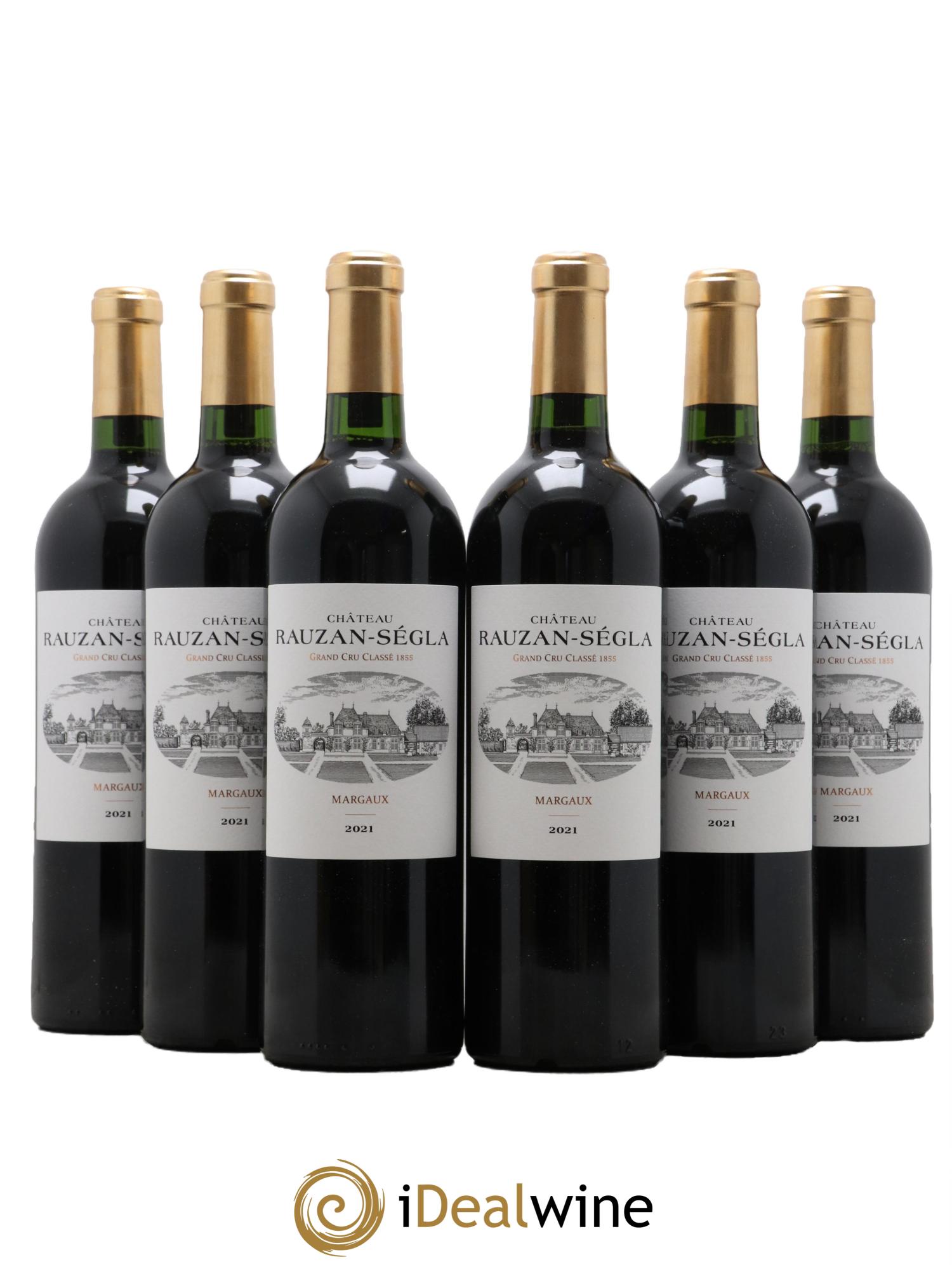 Château Rauzan Ségla Grand Cru Classé 2021 - Lot de 6 bouteilles - 0