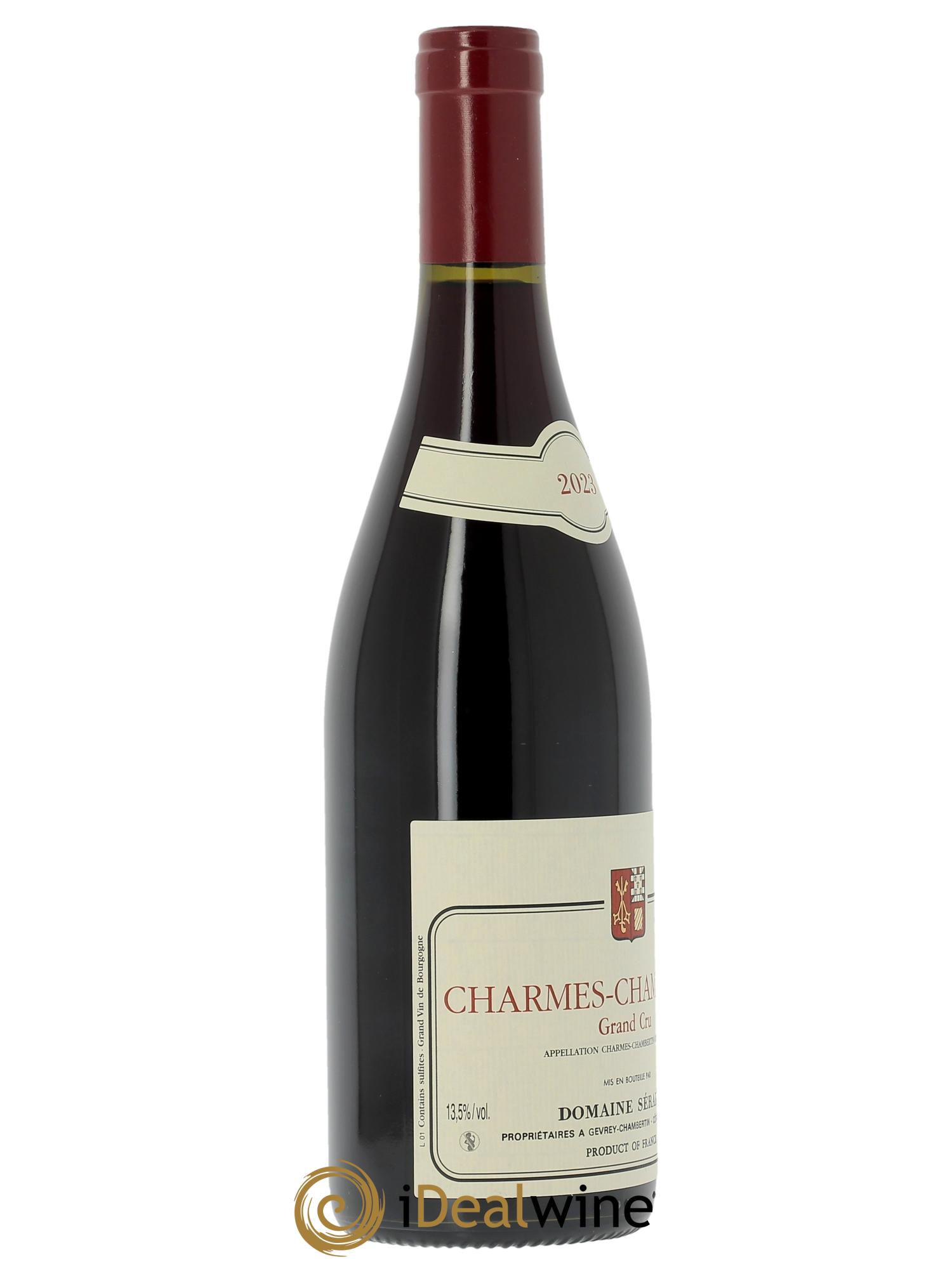 Charmes-Chambertin Grand Cru Christian Sérafin Père et Fils  2023 - Lot de 1 bouteille - 2