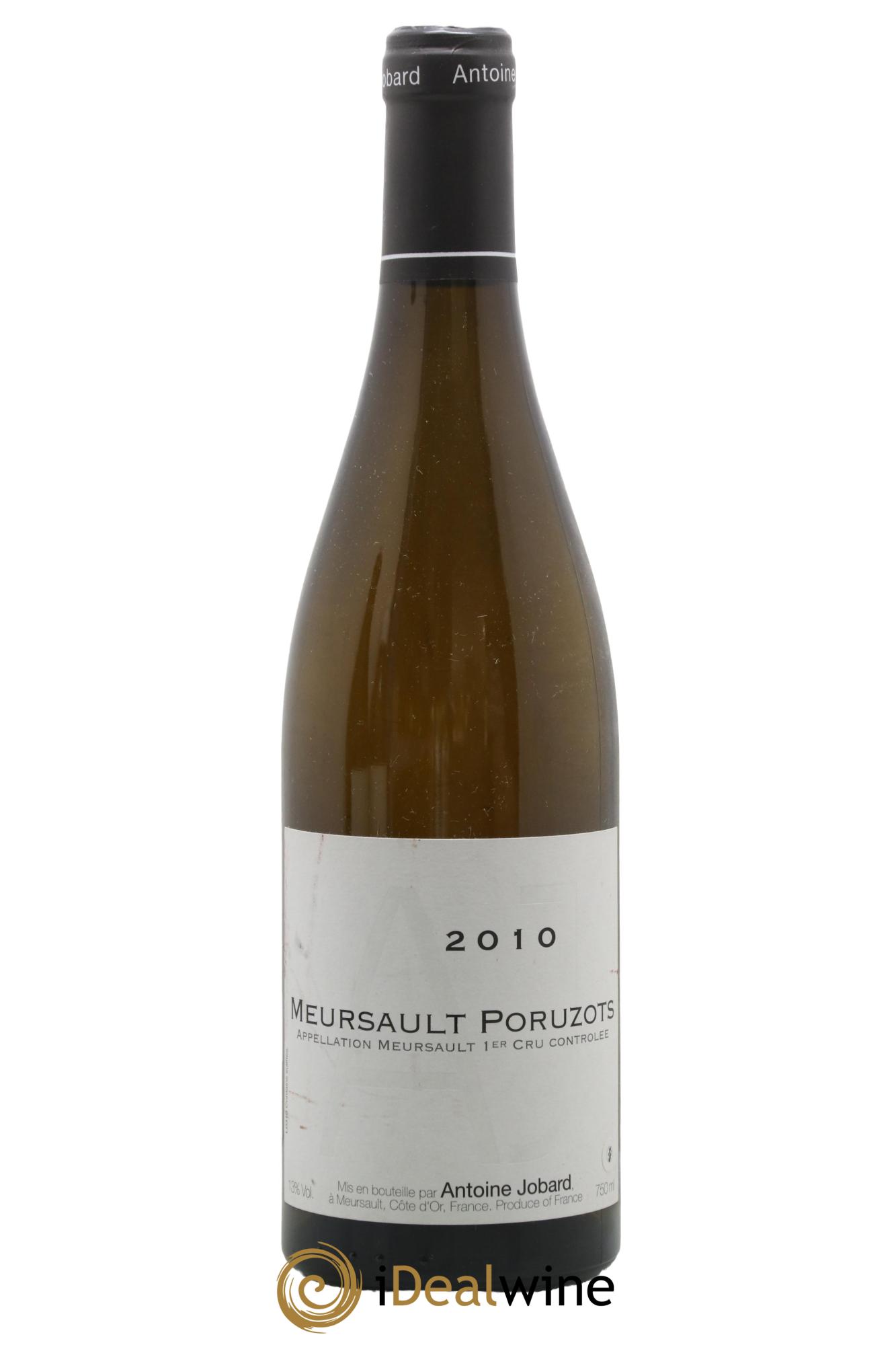 Meursault 1er Cru Poruzots François et Antoine Jobard (Domaine) 2010 - Lot de 1 bouteille - 0