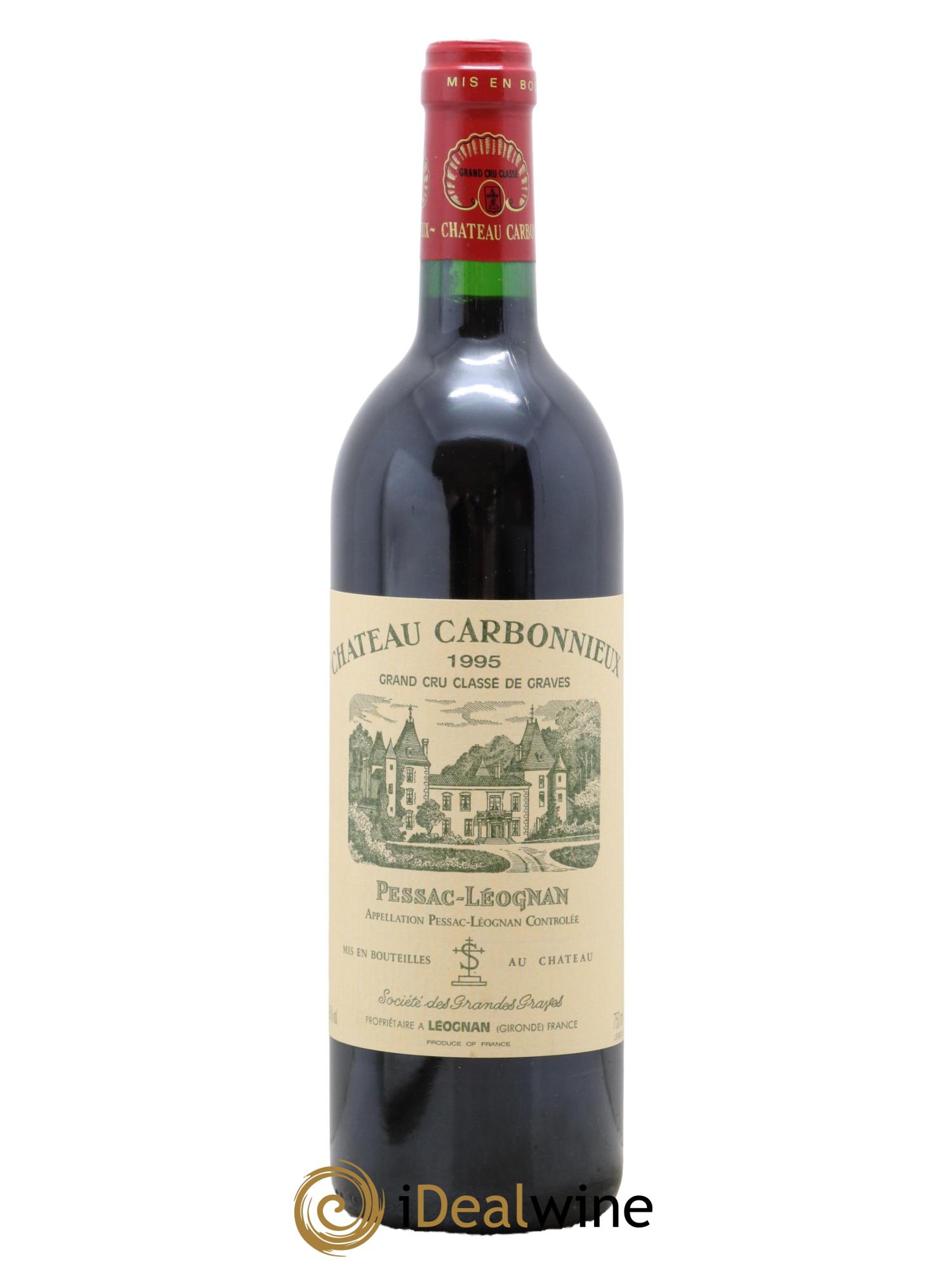 Château Carbonnieux Cru Classé de Graves 1995 - Lot de 1 bouteille - 0