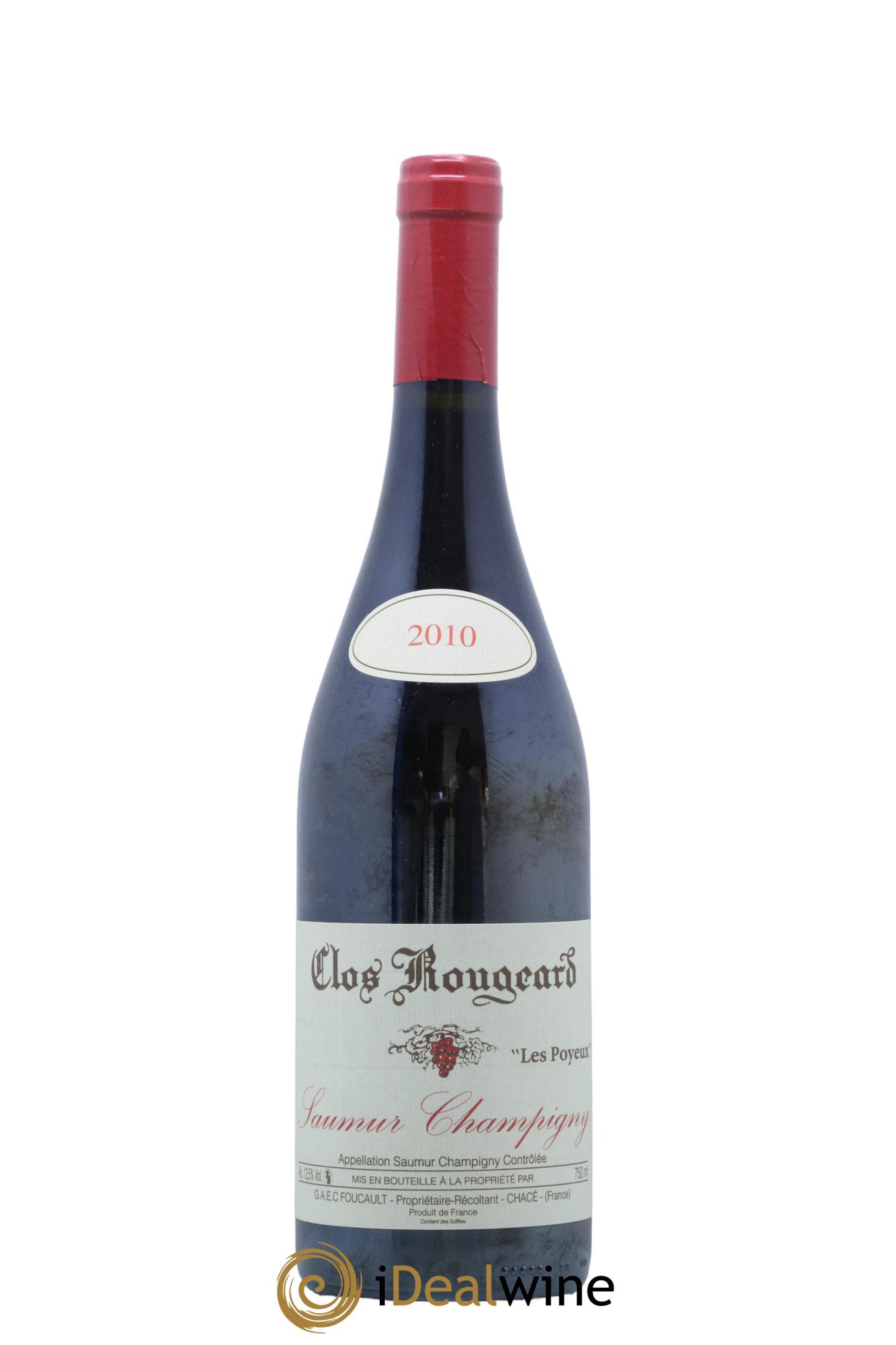 Saumur-Champigny Les Poyeux Clos Rougeard 2010 - Lot de 1 bouteille - 0