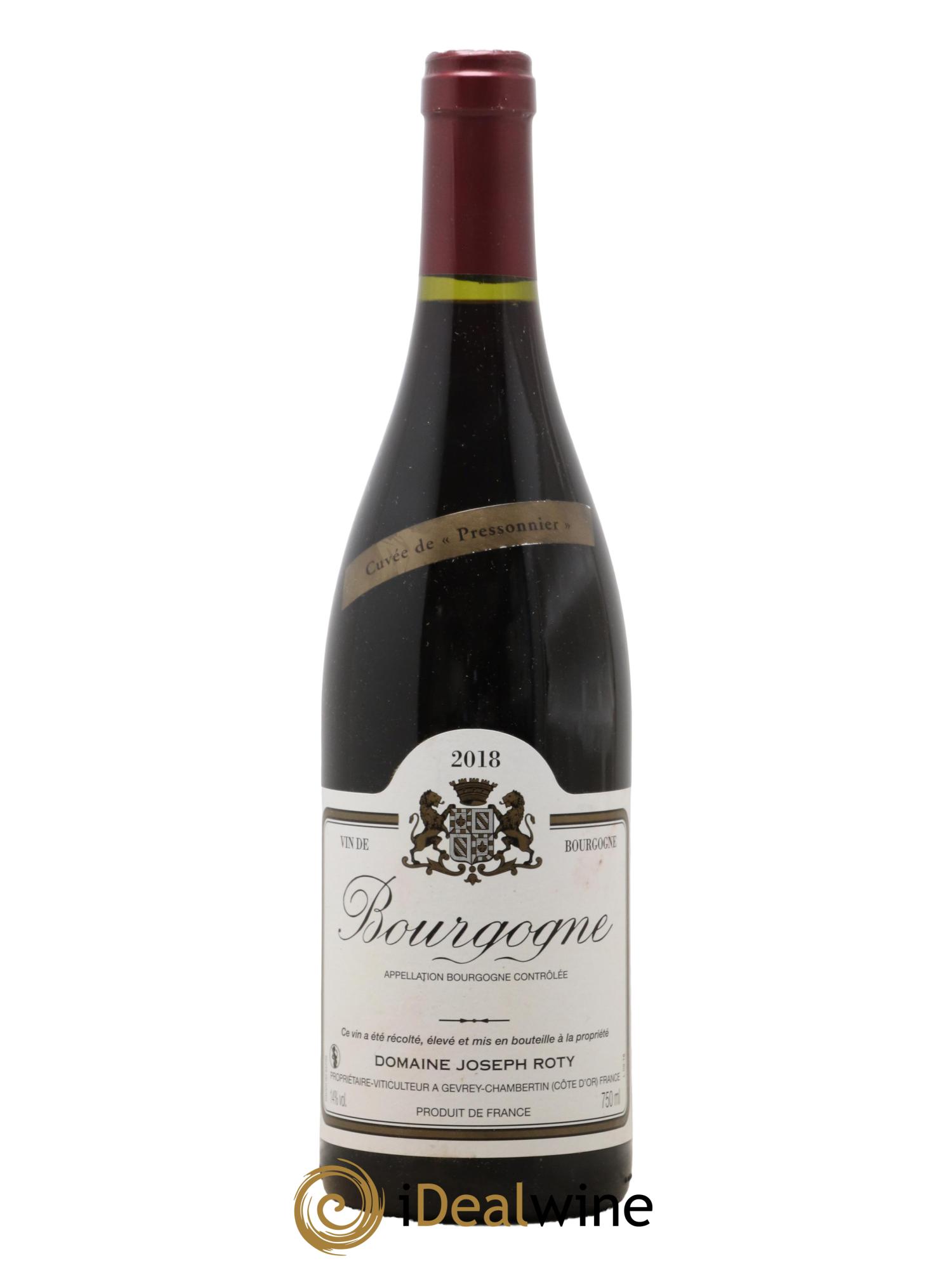 Bourgogne Cuvée de Pressonnier Joseph Roty (Domaine) 2018 - Posten von 1 Flasche - 0