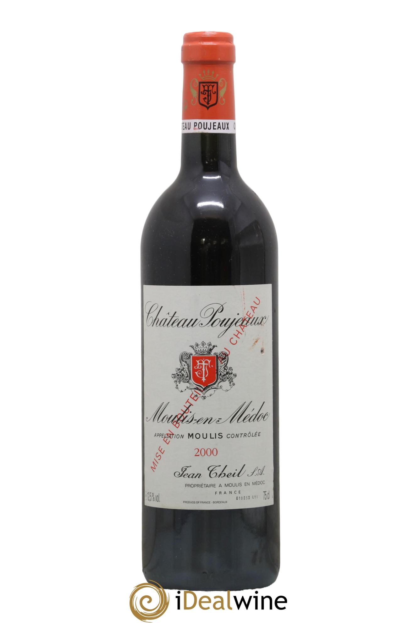 Château Poujeaux 2000 - Lot of 1 bottle - 0