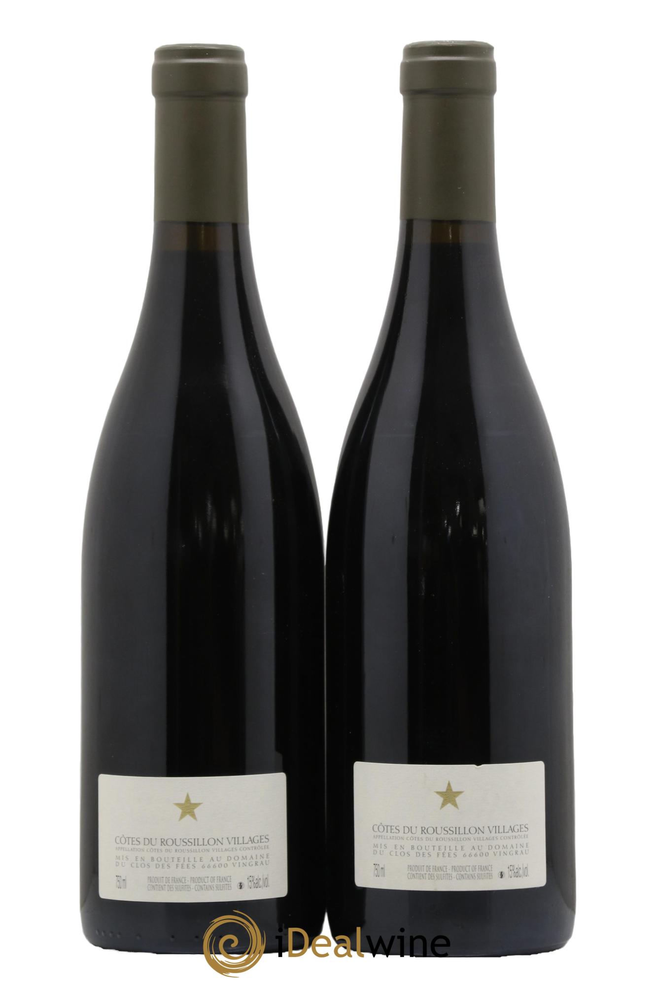 Côtes du Roussillon Villages Clos des Fées Hervé Bizeul 2009 - Lotto di 2 bottiglie - 1