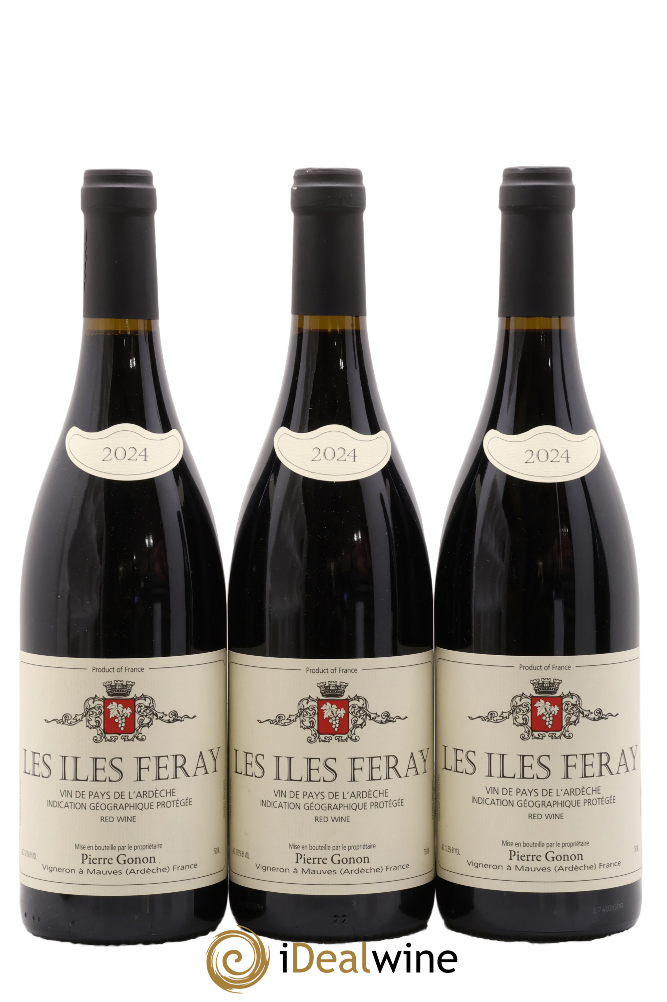 Ardèche Les Iles Feray Gonon (Domaine) 2024 - Lot de 3 bouteilles - 0