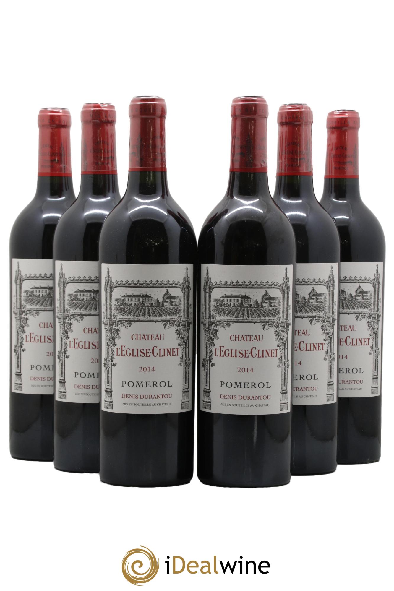 Château l' Église Clinet 2014 - Lotto di 6 bottiglie - 0