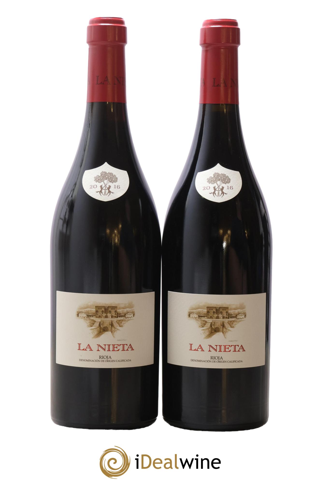 Rioja La Nieta Viñedos de Páganos 2016 - Lot de 2 bouteilles - 0