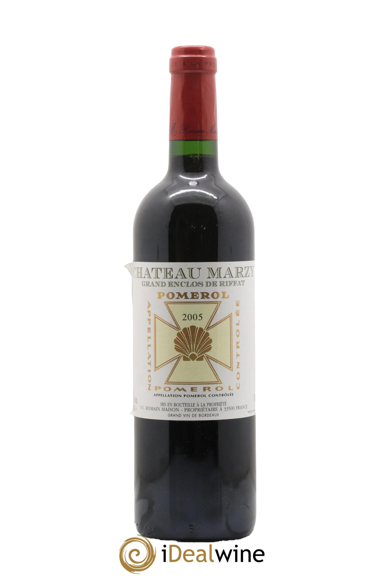 Pomerol Château Marzy 2005 - Lot de 1 bouteille - 0