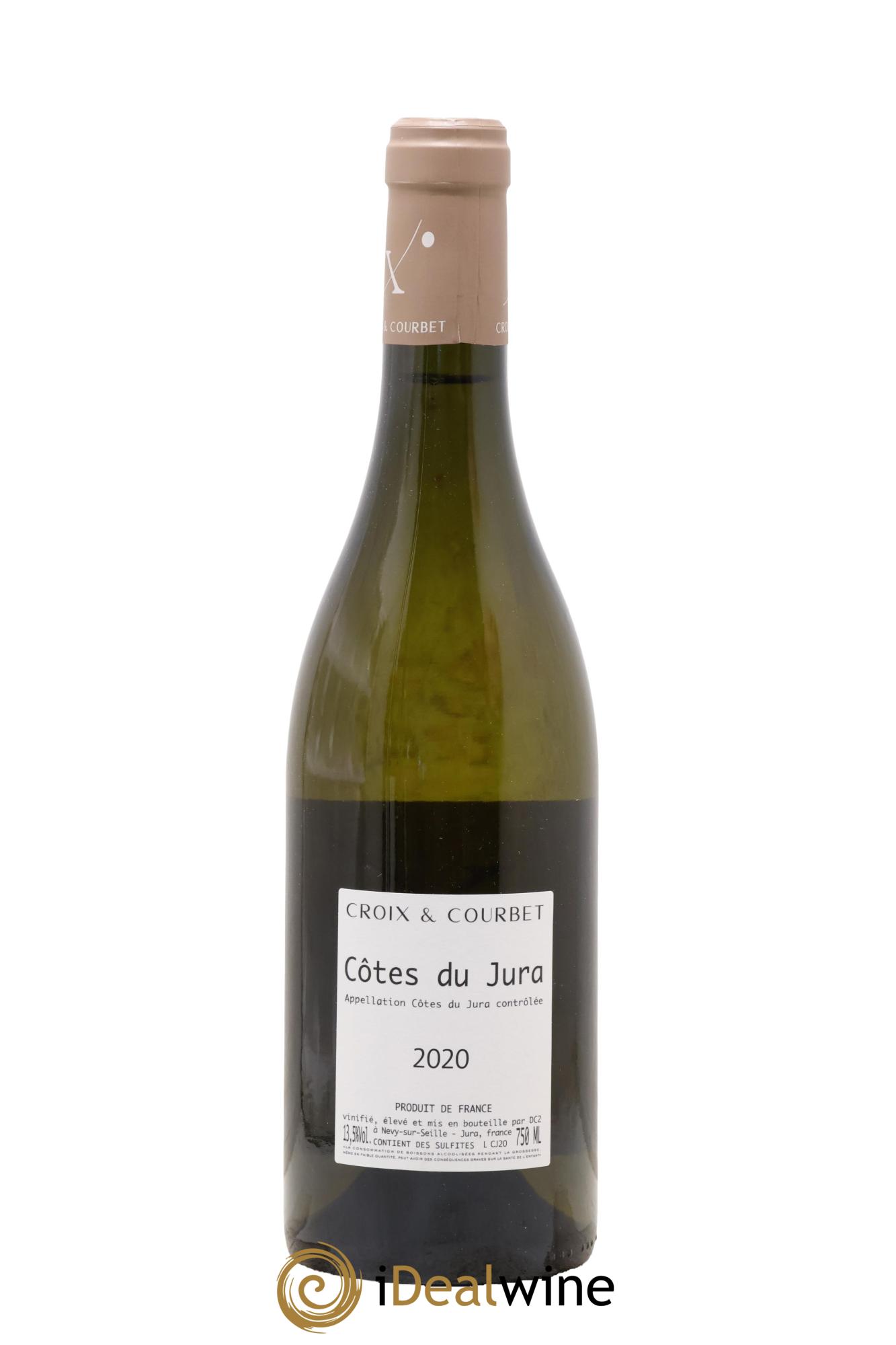 Côtes du Jura Savagnin ouillé Croix & Courbet 2020 - Lot de 1 bouteille - 1