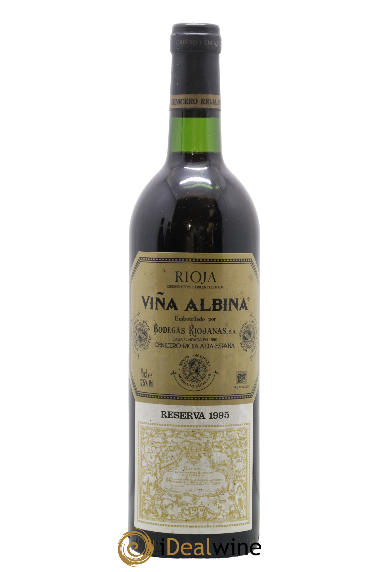 Rioja DOCA Vina Albina Reserva Riojanas 1995 - Lotto di 1 bottiglia - 0