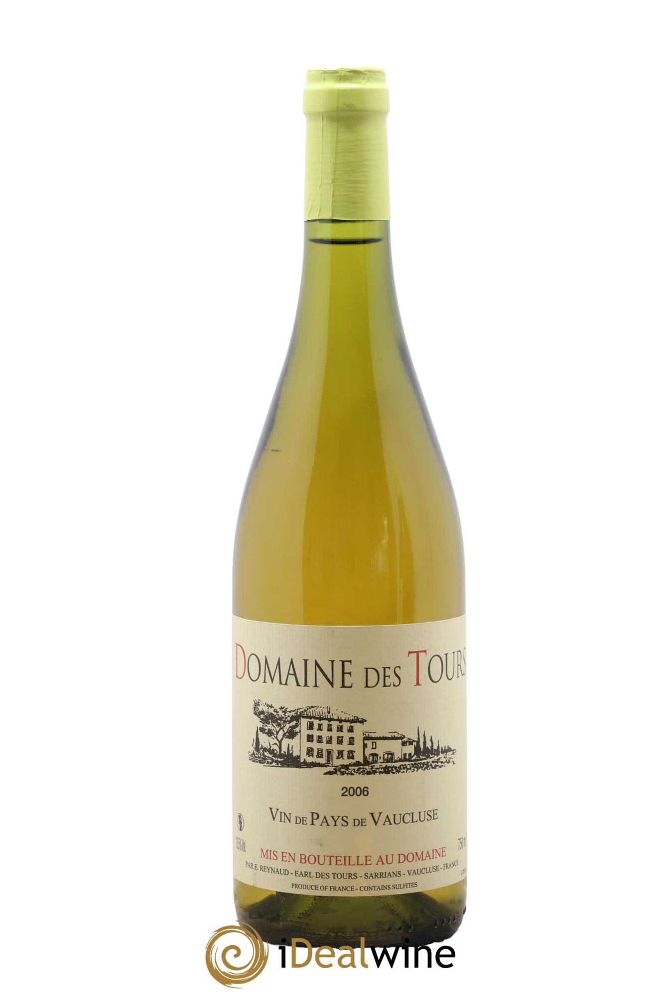 Vaucluse (Vin de Pays de Vaucluse) Domaine des Tours Emmanuel Reynaud 2006 - Lot of 1 bottle - 0