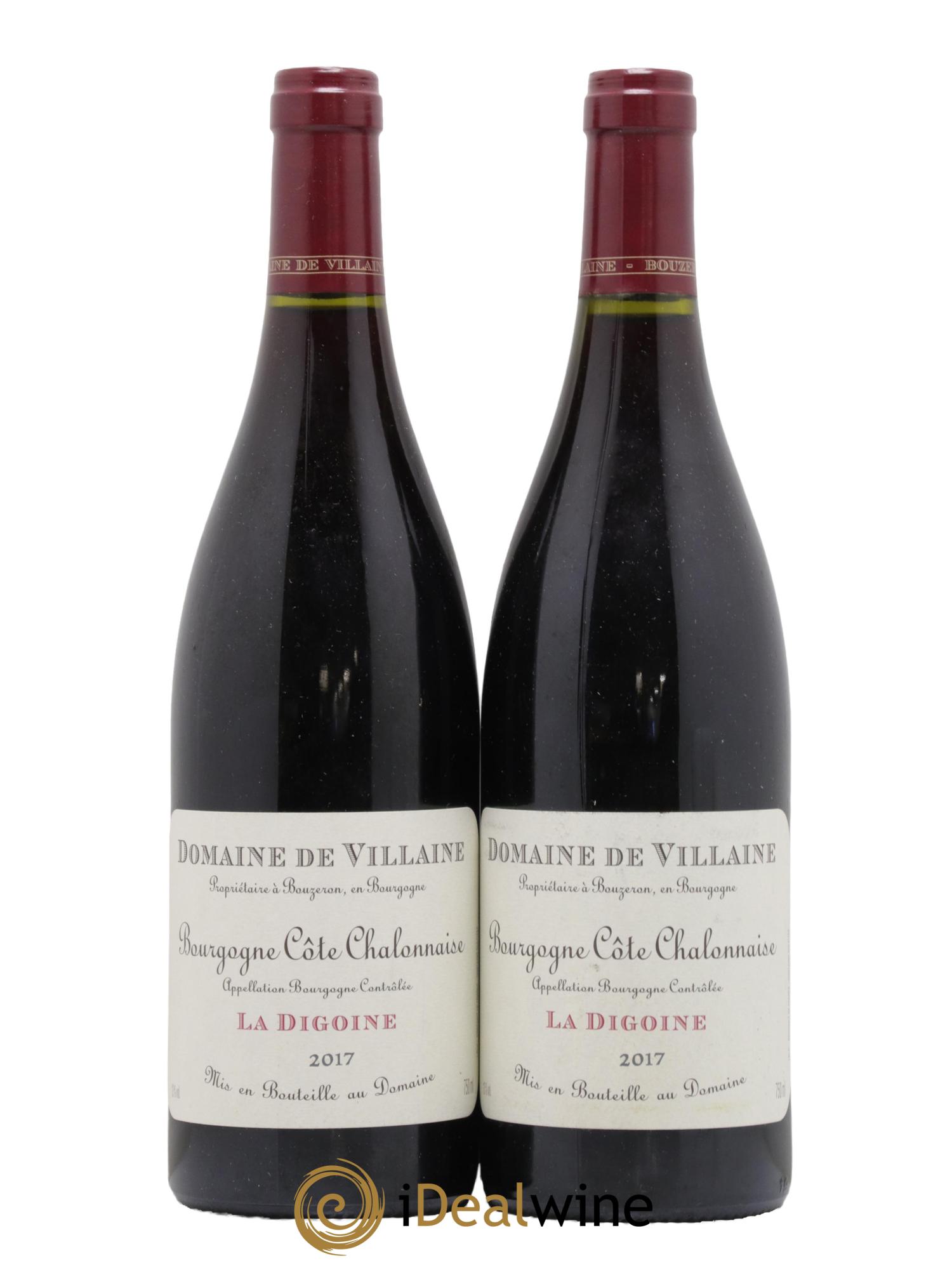 Bourgogne La Digoine Domaine de Villaine 2017 - Lot de 2 bouteilles - 0