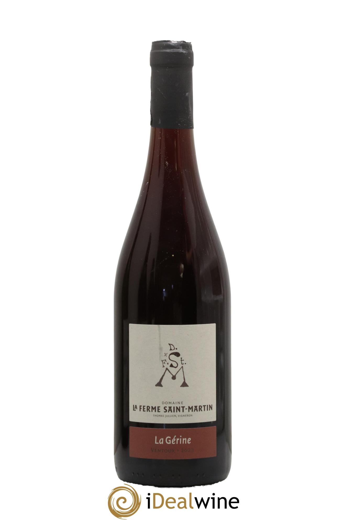 Ventoux (Côtes du Ventoux) La Gérine La Ferme Saint-Martin (Domaine) 2023 - Lot de 1 bouteille - 0