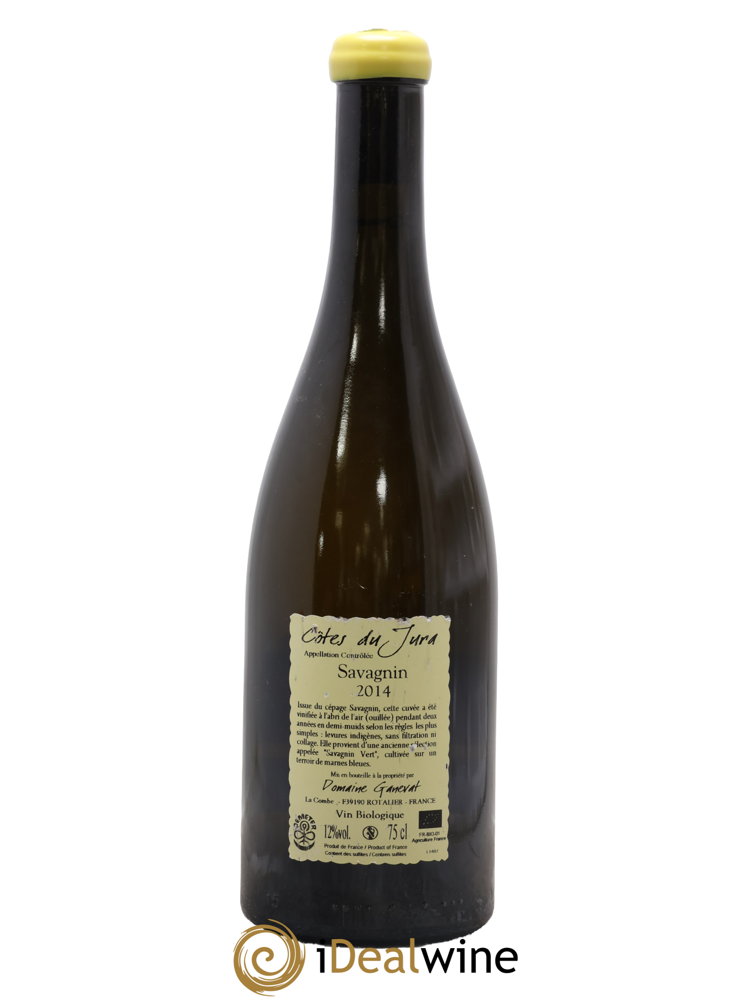 Côtes du Jura Les Chalasses Marnes Bleues Jean-François Ganevat (Domaine) 2014 - Lot of 1 bottle - 1
