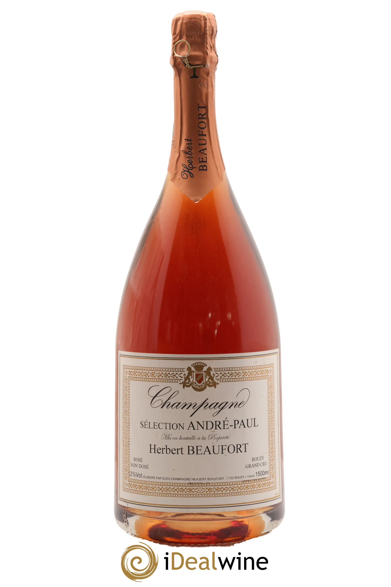 Champagne - Grand Cru Brut Nature Sélection André-Paul Herbet Beaufort - Posten von 1 Magnum - 0