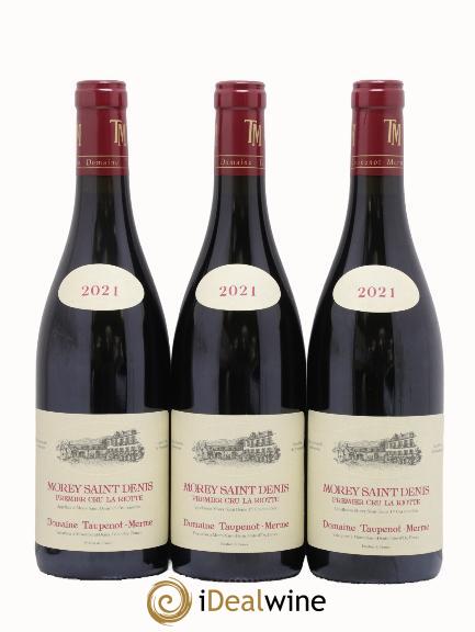 Morey Saint-Denis 1er Cru La Riotte Taupenot-Merme 2021 - Lotto di 3 bottiglie - 0