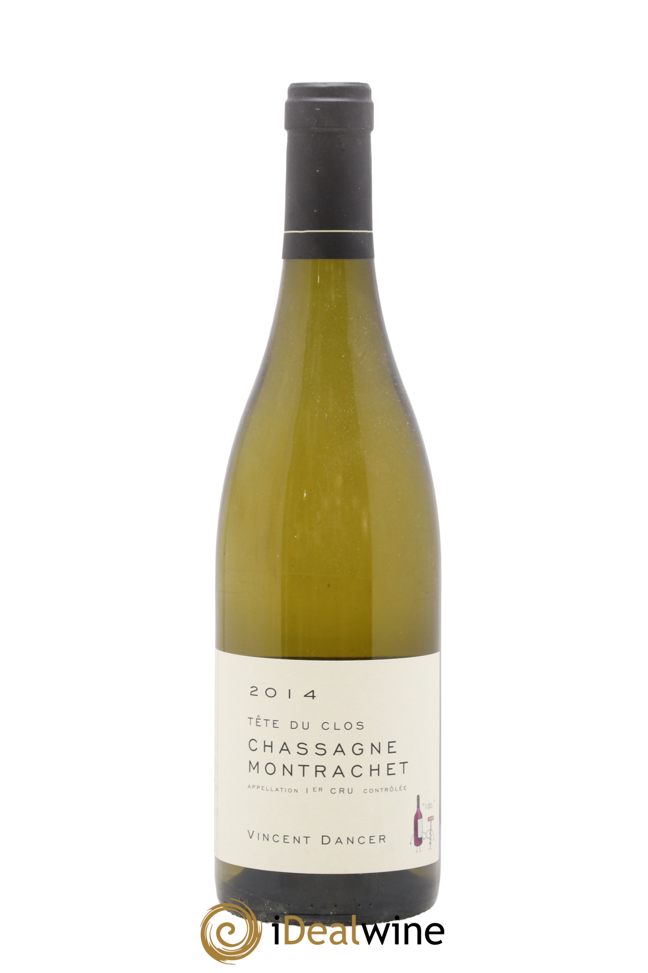 Chassagne-Montrachet 1er Cru (Morgeot) Tête du Clos Vincent Dancer 2014 - Lot de 1 bouteille - 0