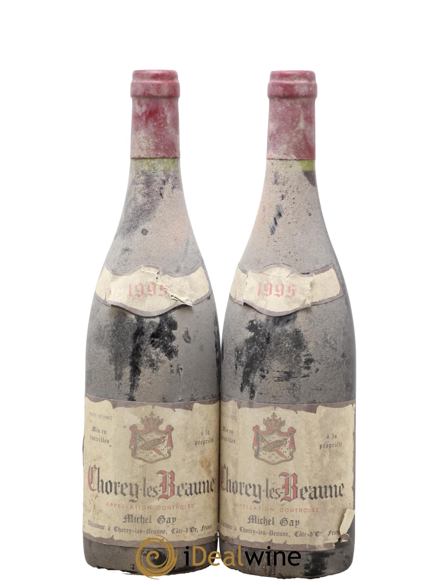 Chorey-lès-Beaune Michel Gay 1995 - Lotto di 2 bottiglie - 0