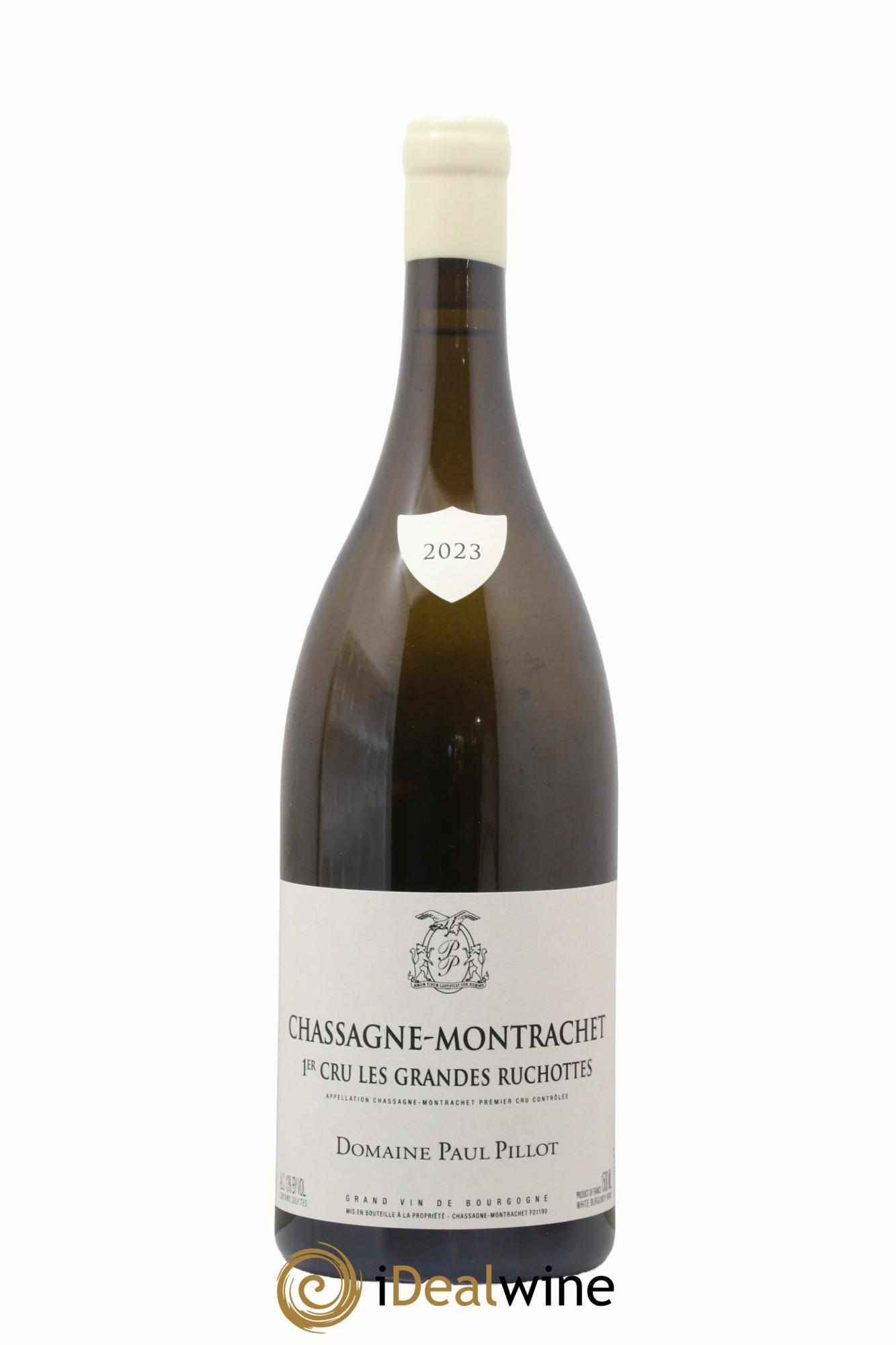 Chassagne-Montrachet 1er Cru Les Grandes Ruchottes Paul Pillot (Domaine)  2023 - Lot de 1 magnum - 0