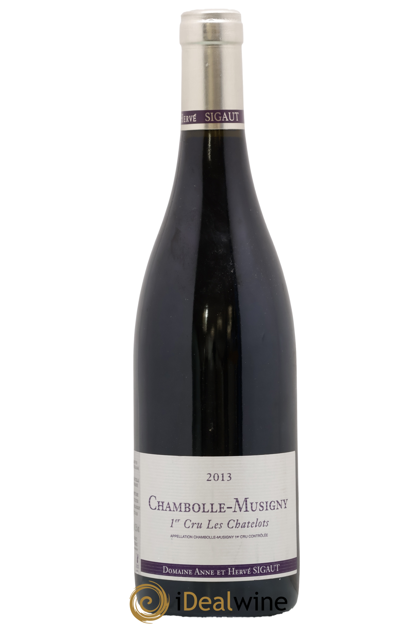 Chambolle-Musigny 1er Cru Les Chatelots Anne et Hervé Sigaut (Domaine) 2013 - Lote de 1 botella - 0