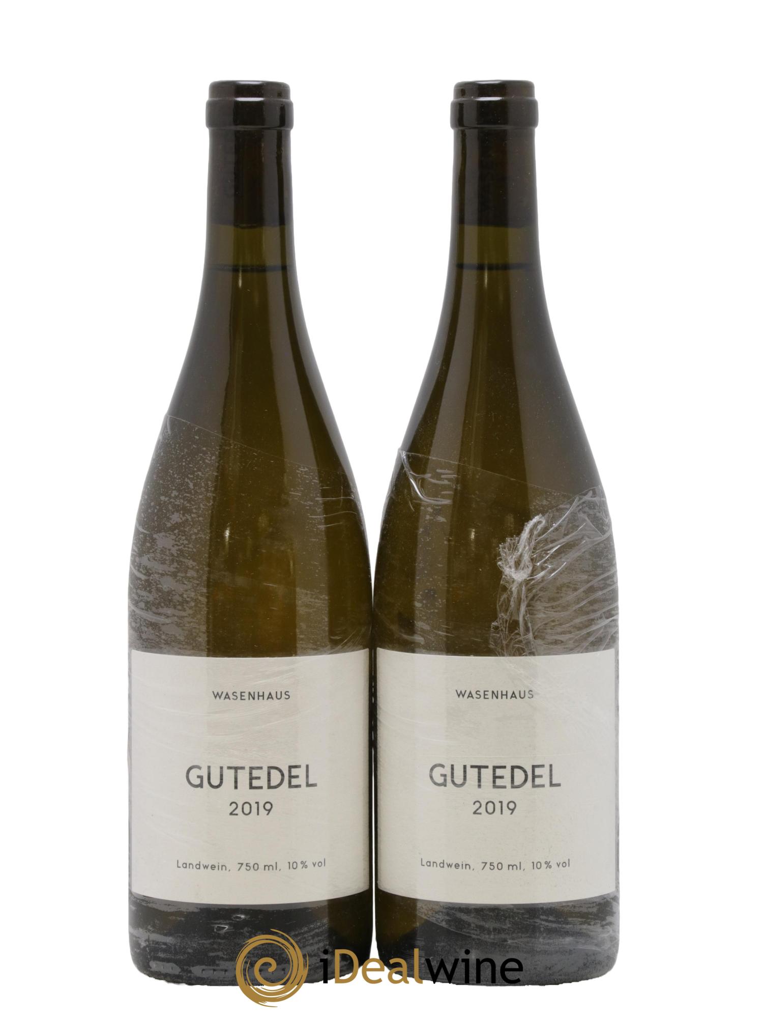 Allemagne Gutedel Wasenhaus 2019 - Lot de 2 bouteilles - 0