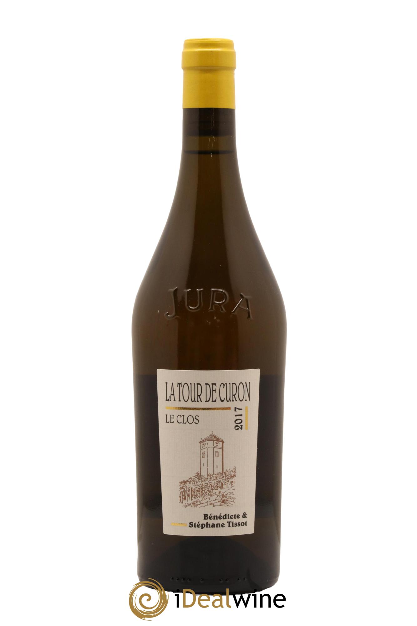 Arbois Chardonnay Le Clos de la Tour de Curon Bénédicte et Stéphane Tissot 2017 - Lot de 1 bouteille - 0