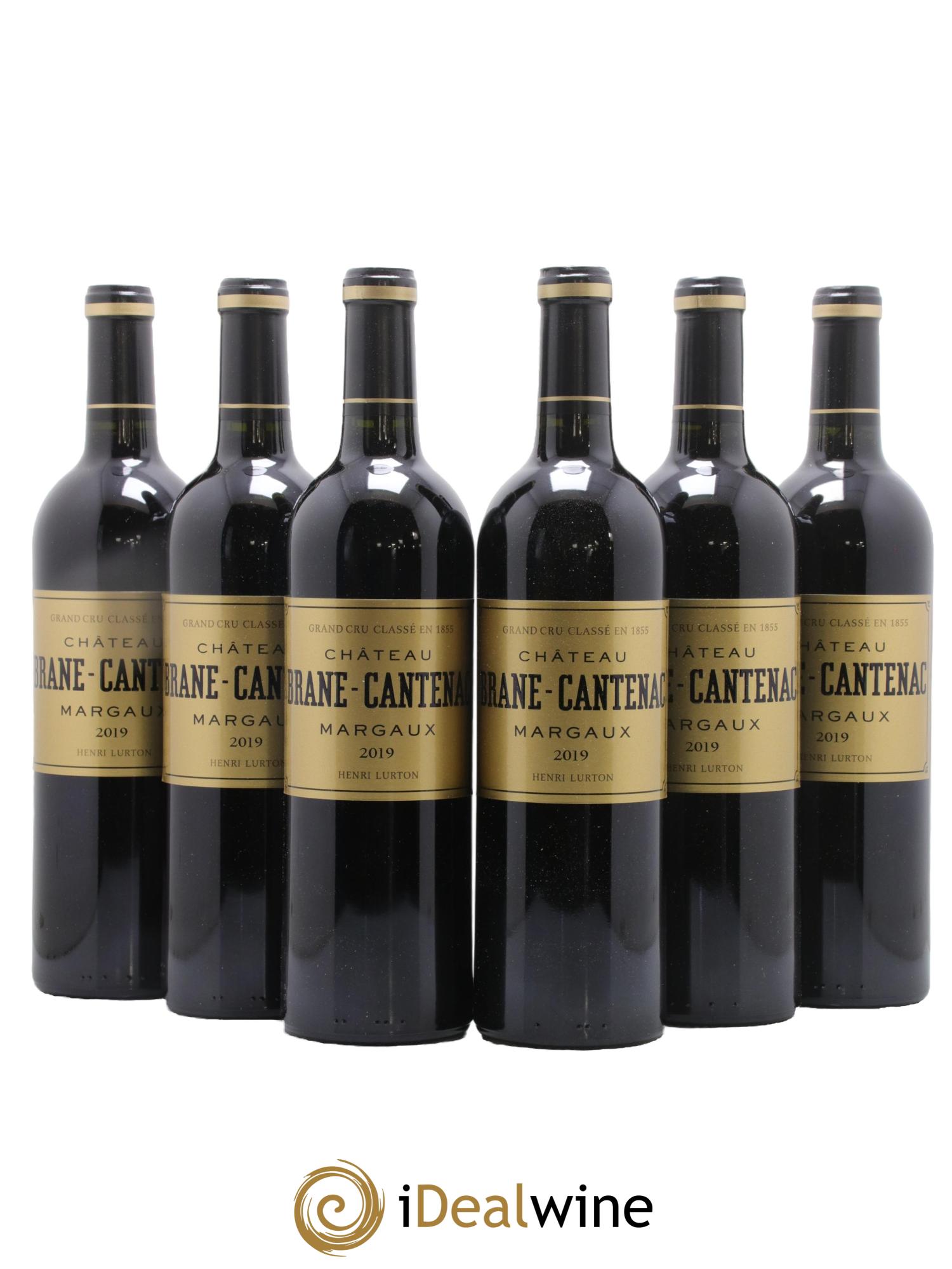 Château Brane Cantenac 2ème Grand Cru Classé 2019 - Posten von 6 Flaschen - 0