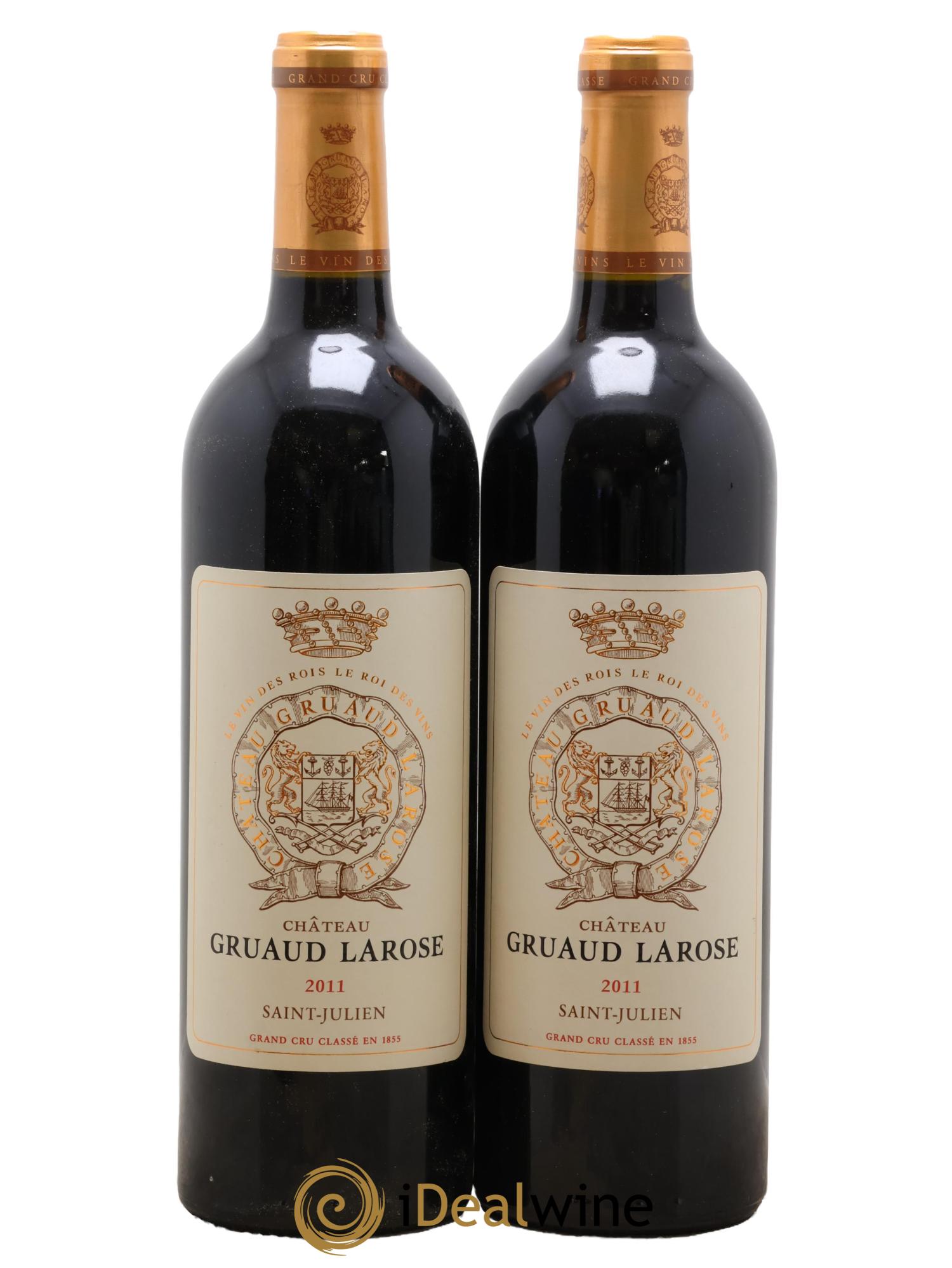 Château Gruaud Larose 2ème Grand Cru Classé 2011 - Lot de 2 bouteilles - 0