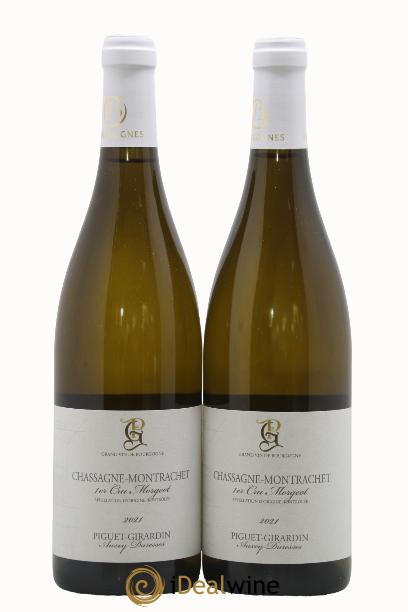 Chassagne-Montrachet 1er Cru Morgeot Piguet-Girardin 2021 - Posten von 2 Flaschen - 0