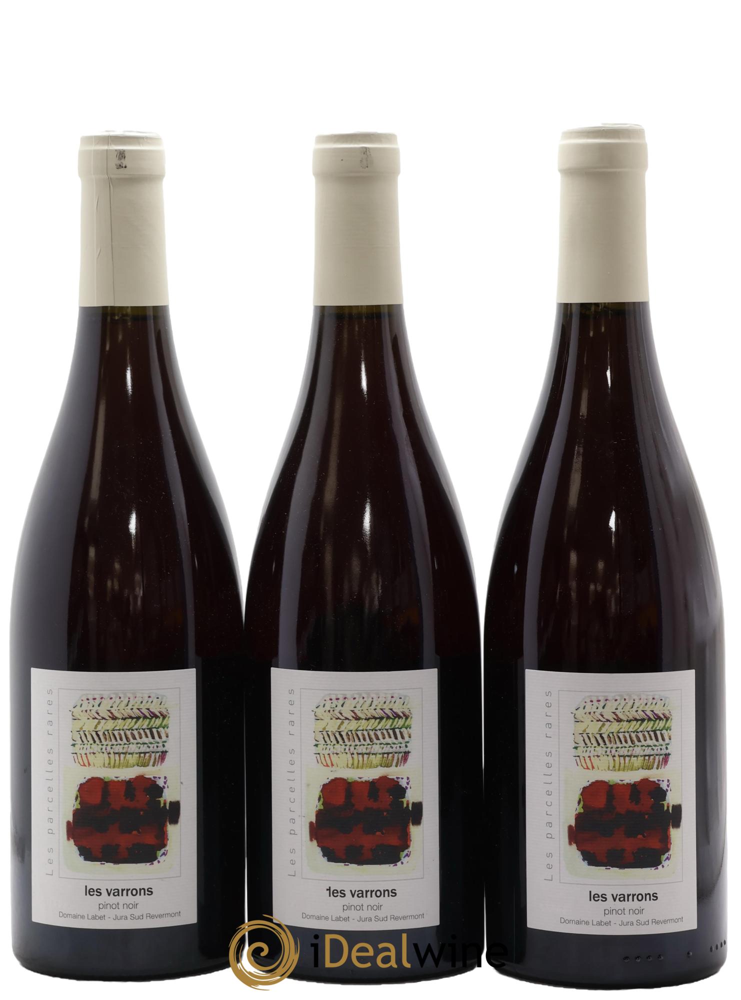 Côtes du Jura Pinot Noir Les Varrons Romain - Julien - Charline Labet 2023 - Posten von 3 Flaschen - 0