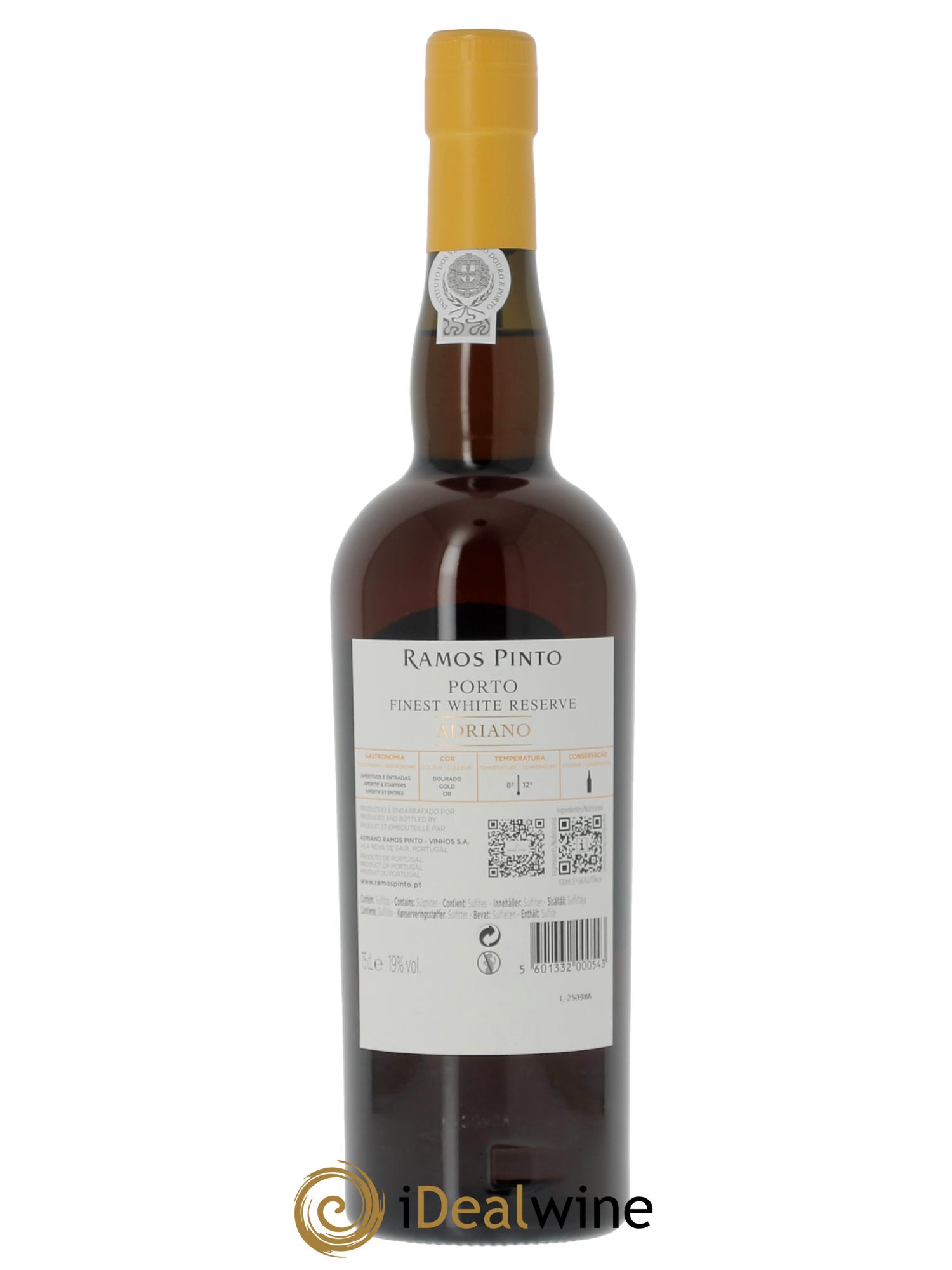 Porto Adriano Reserva White Ramos Pinto  - Lot of 1 bottle - 2