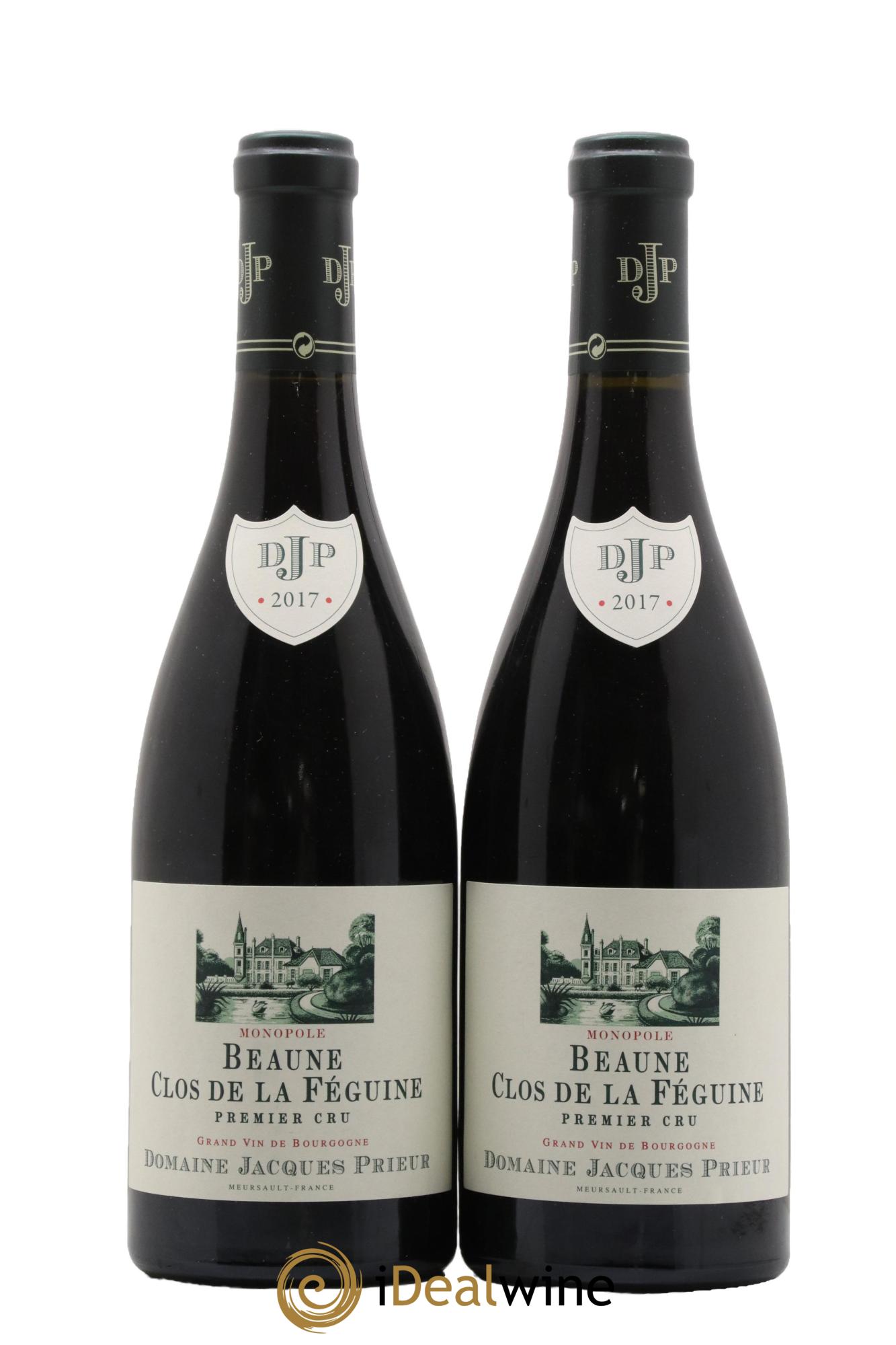 Beaune 1er Cru Clos de la Féguine Jacques Prieur (Domaine) 2017 - Lot de 2 bouteilles - 0