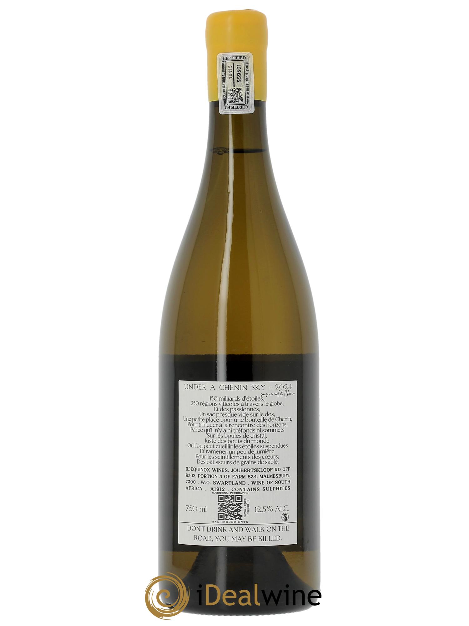 Swartland Aurélien Petit Chenin blanc - Under a Chenin Sky  2024 - Posten von 1 Flasche - 1