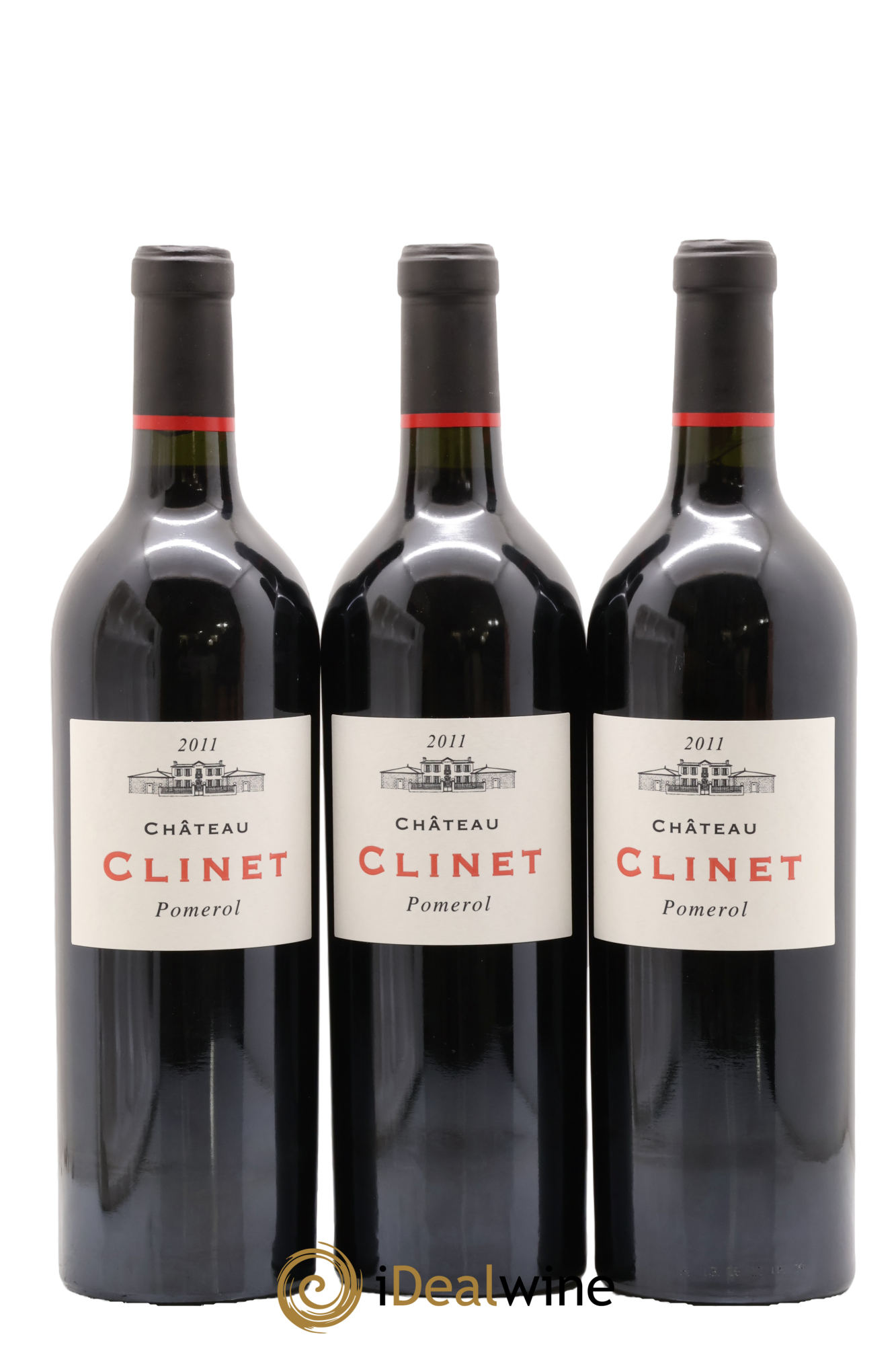 Château Clinet 2011 - Lot de 3 bouteilles - 0