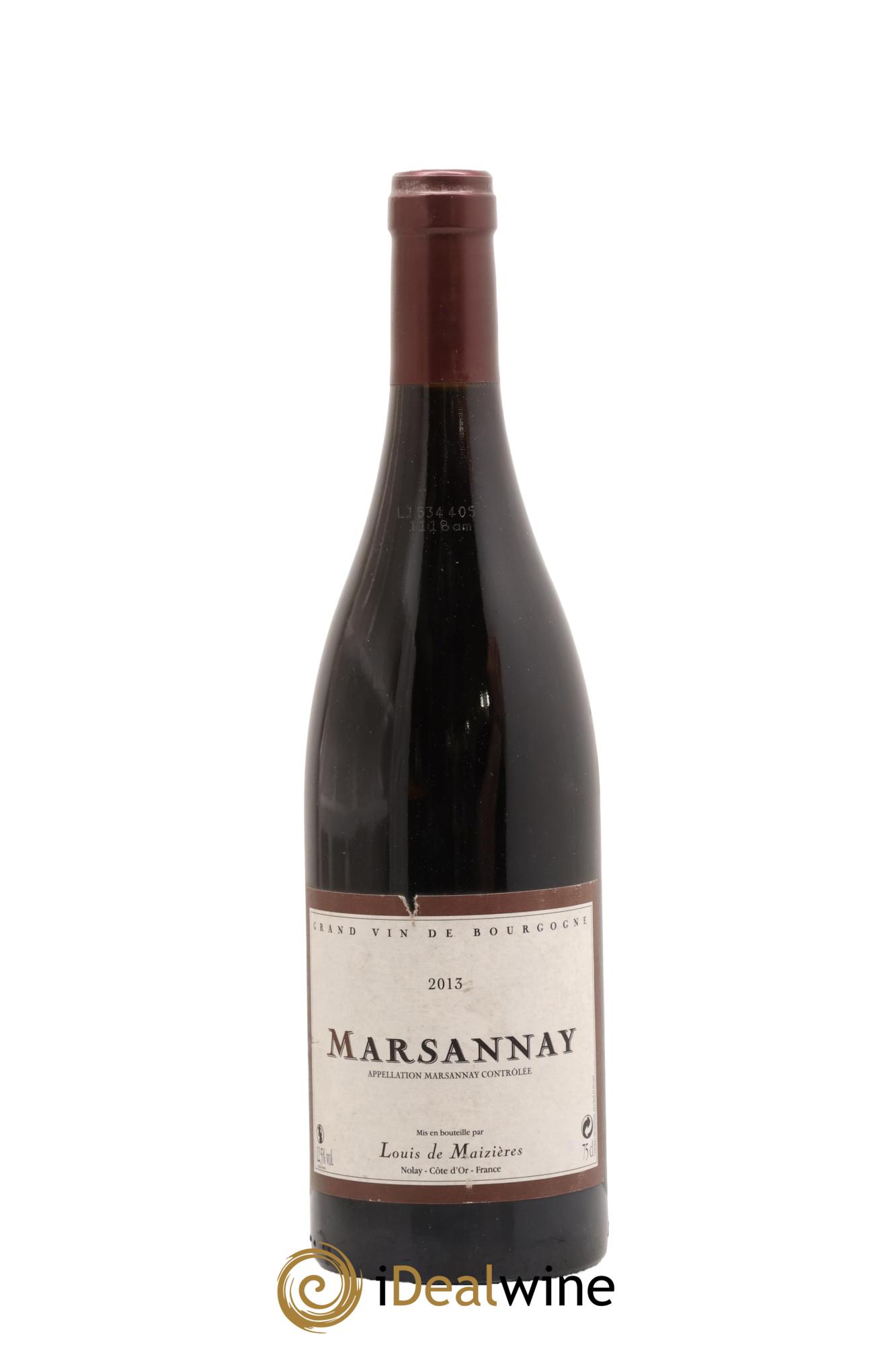 Marsannay Louis de maizieres 2013 - Posten von 1 Flasche - 0