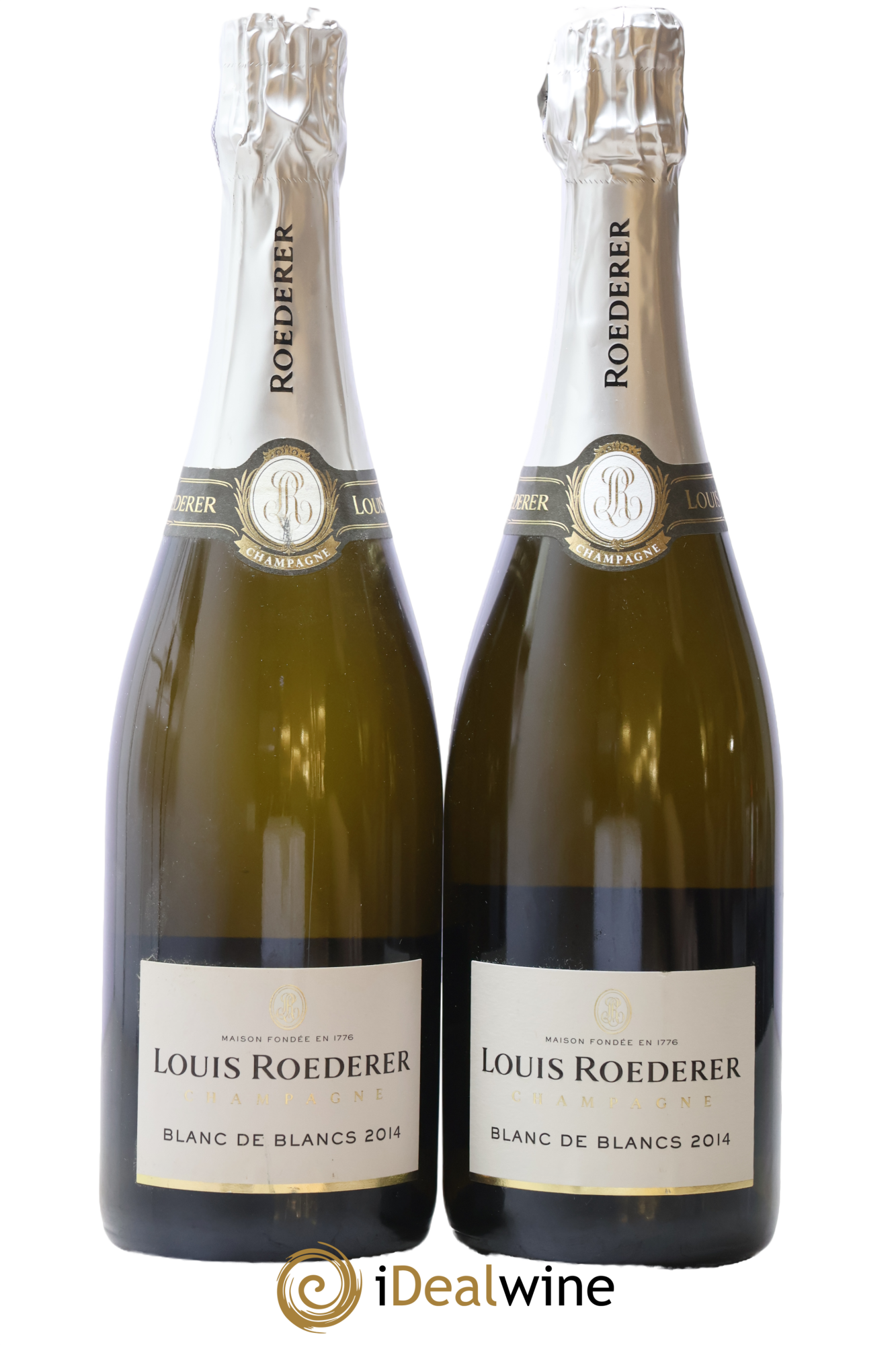 Blanc de Blancs Brut Louis Roederer 2014 - Posten von 2 Flaschen - 0
