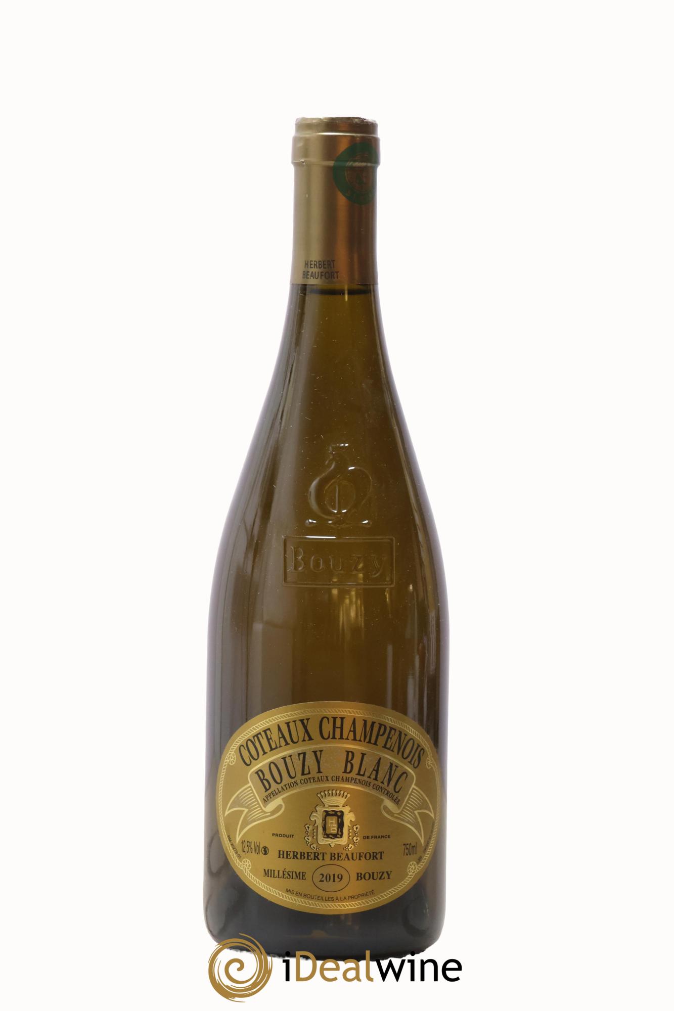 Coteaux Champenois Bouzy Blanc Herbet Beaufort 2019 - Posten von 1 Flasche - 0