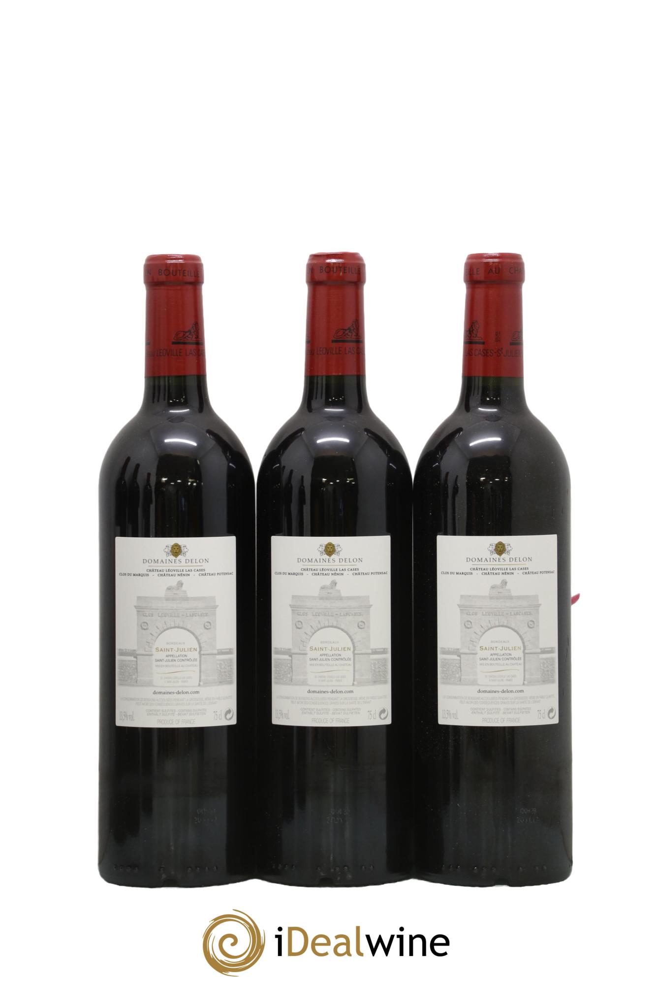 Château Léoville Las Cases 2ème Grand Cru Classé 2015 - Lot of 6 bottles - 3