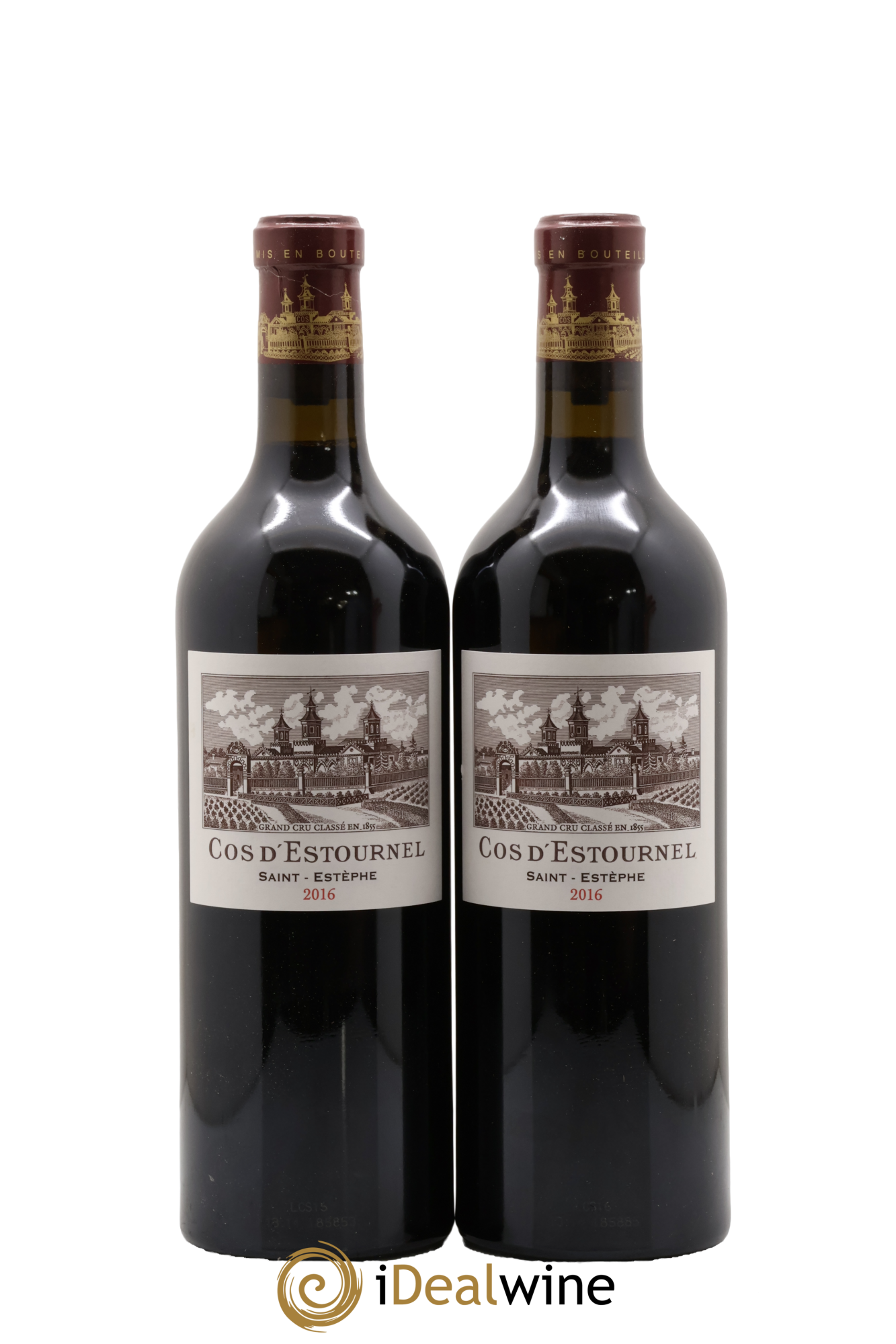 Cos d'Estournel 2ème Grand Cru Classé 2016 - Lotto di 2 bottiglie - 0