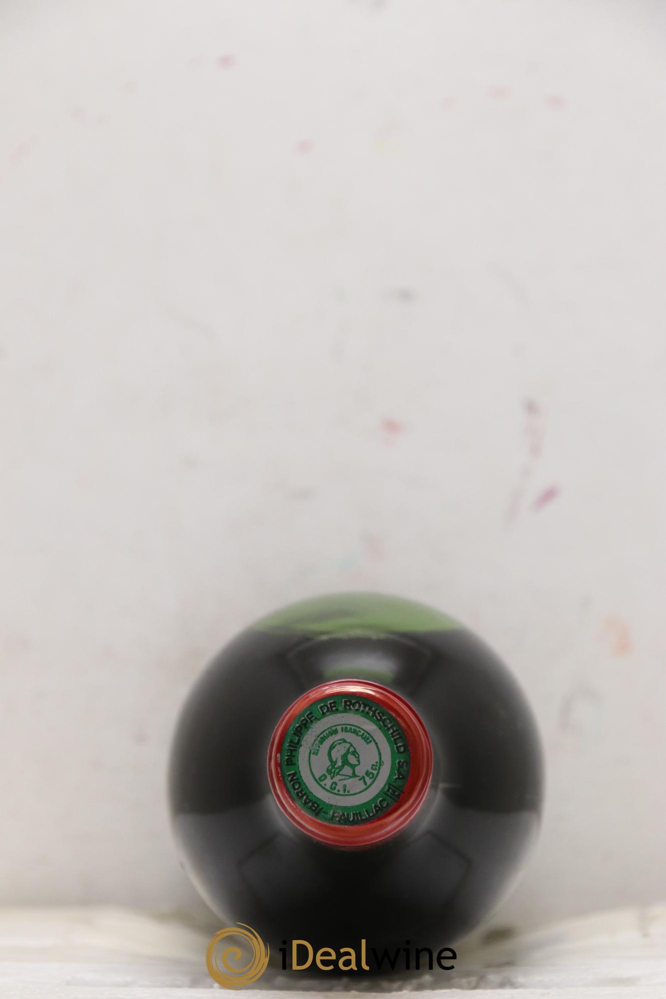 Château Mouton Rothschild 1er Grand Cru Classé 1981 - Lot of 3 bottles - 1