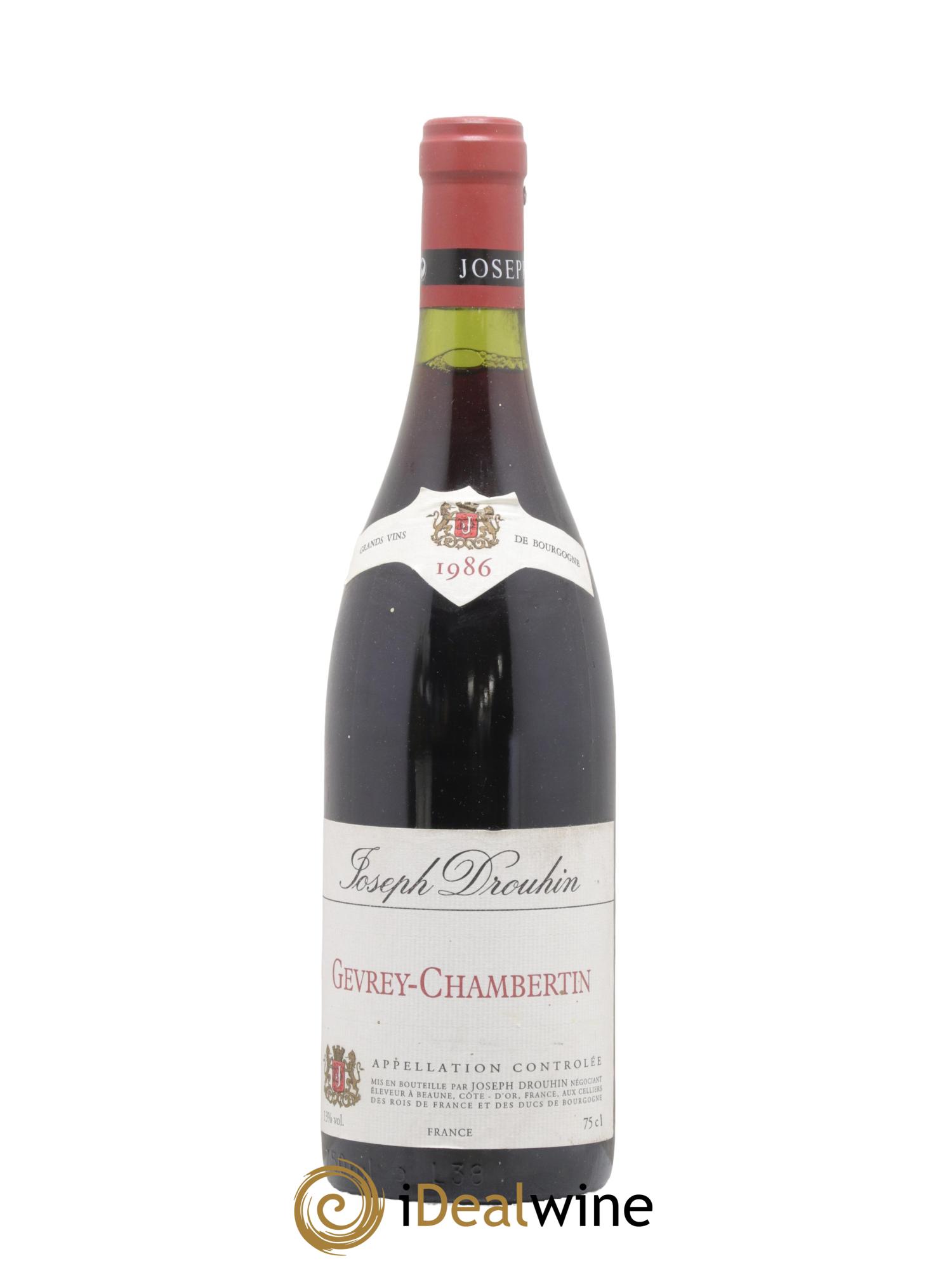 Gevrey-Chambertin Joseph Drouhin 1986 - Lotto di 1 bottiglia - 0