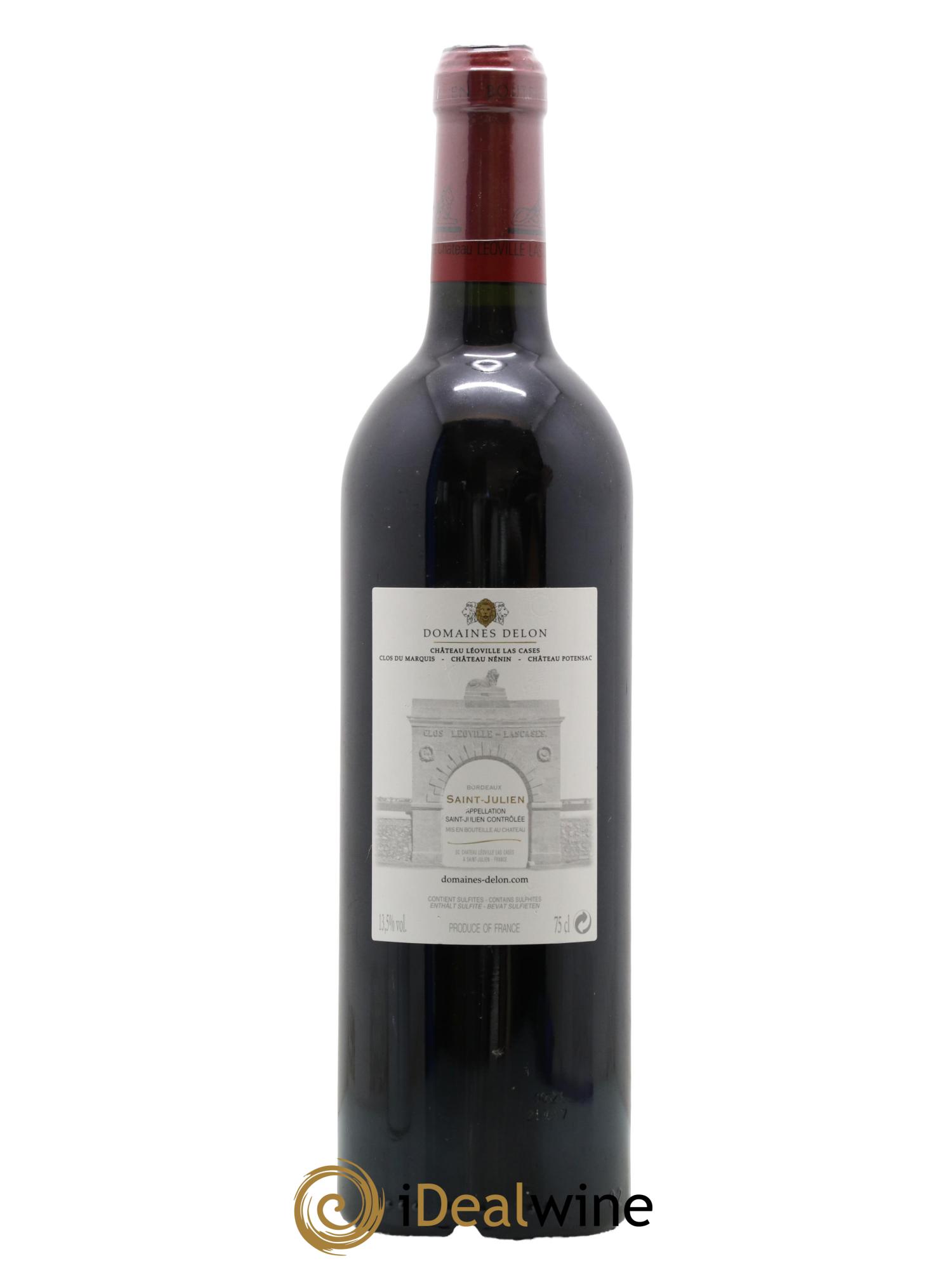 Château Léoville Las Cases 2ème Grand Cru Classé 2015 - Lot de 1 bouteille - 1