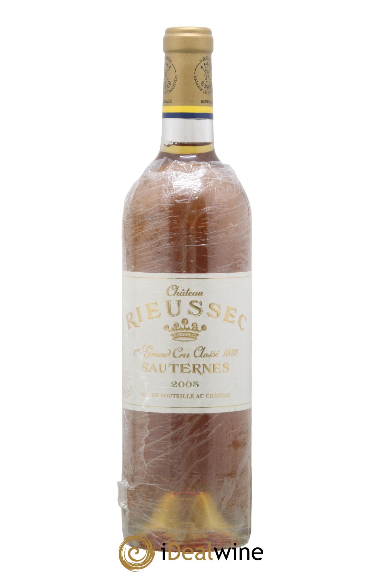 Château Rieussec 1er Grand Cru Classé 2005 - Posten von 1 Flasche - 0