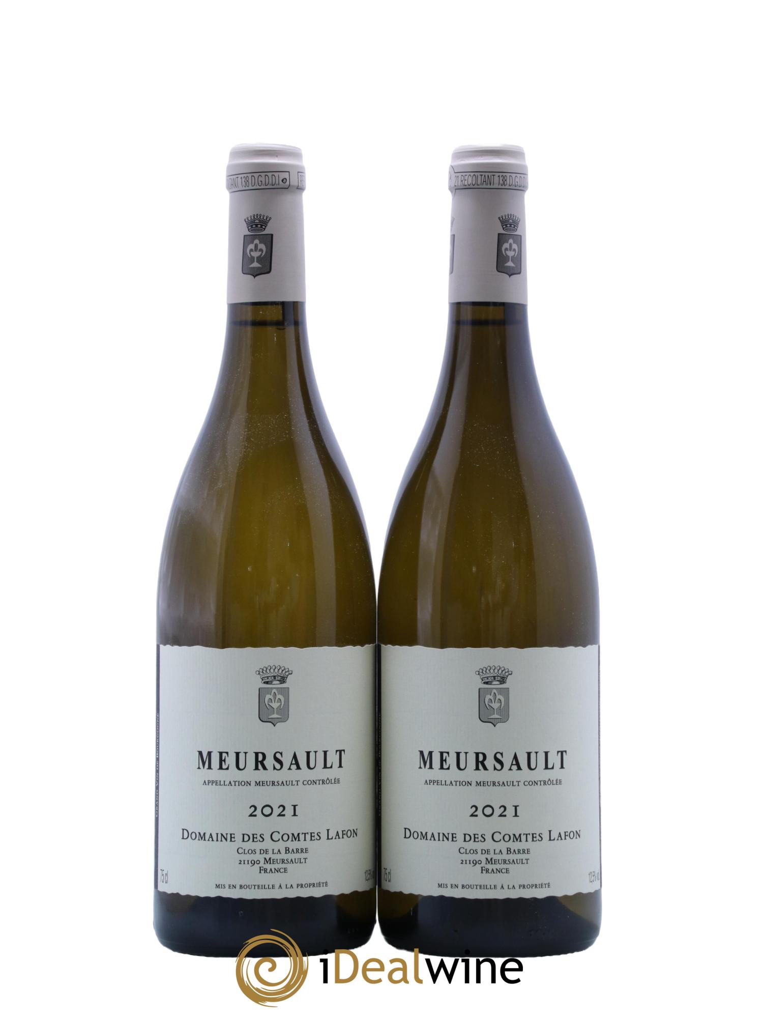 Meursault Dominique Lafon 2021 - Lot de 2 bouteilles - 0