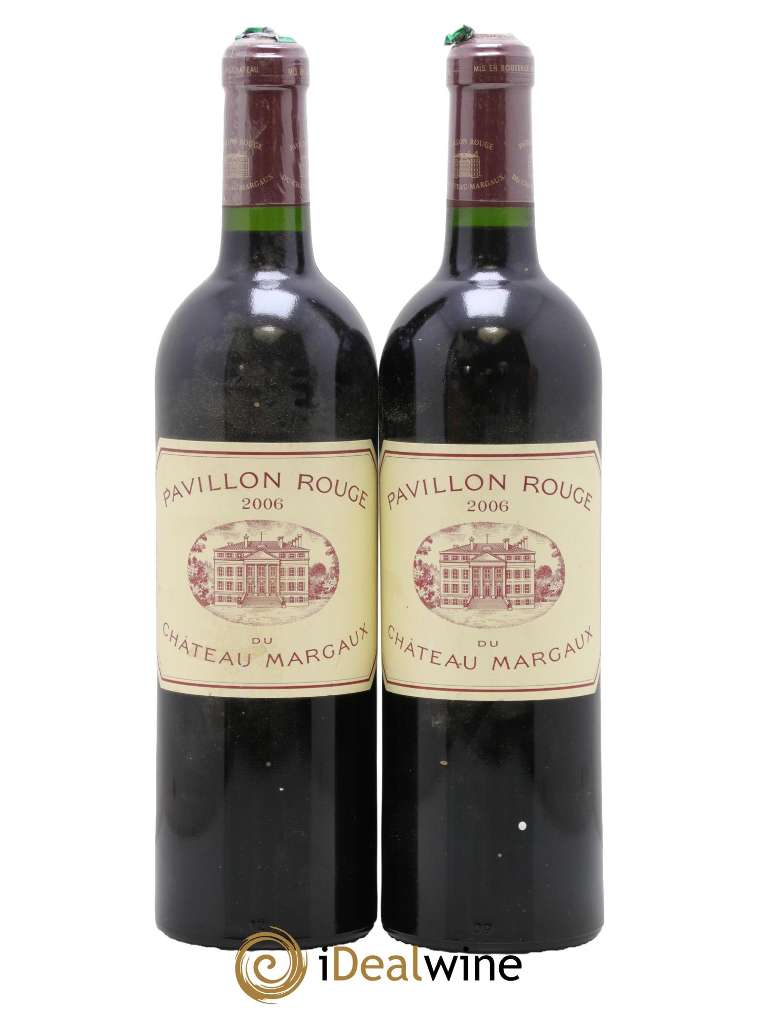 Pavillon Rouge du Château Margaux Second Vin 2006 - Posten von 2 Flaschen - 0
