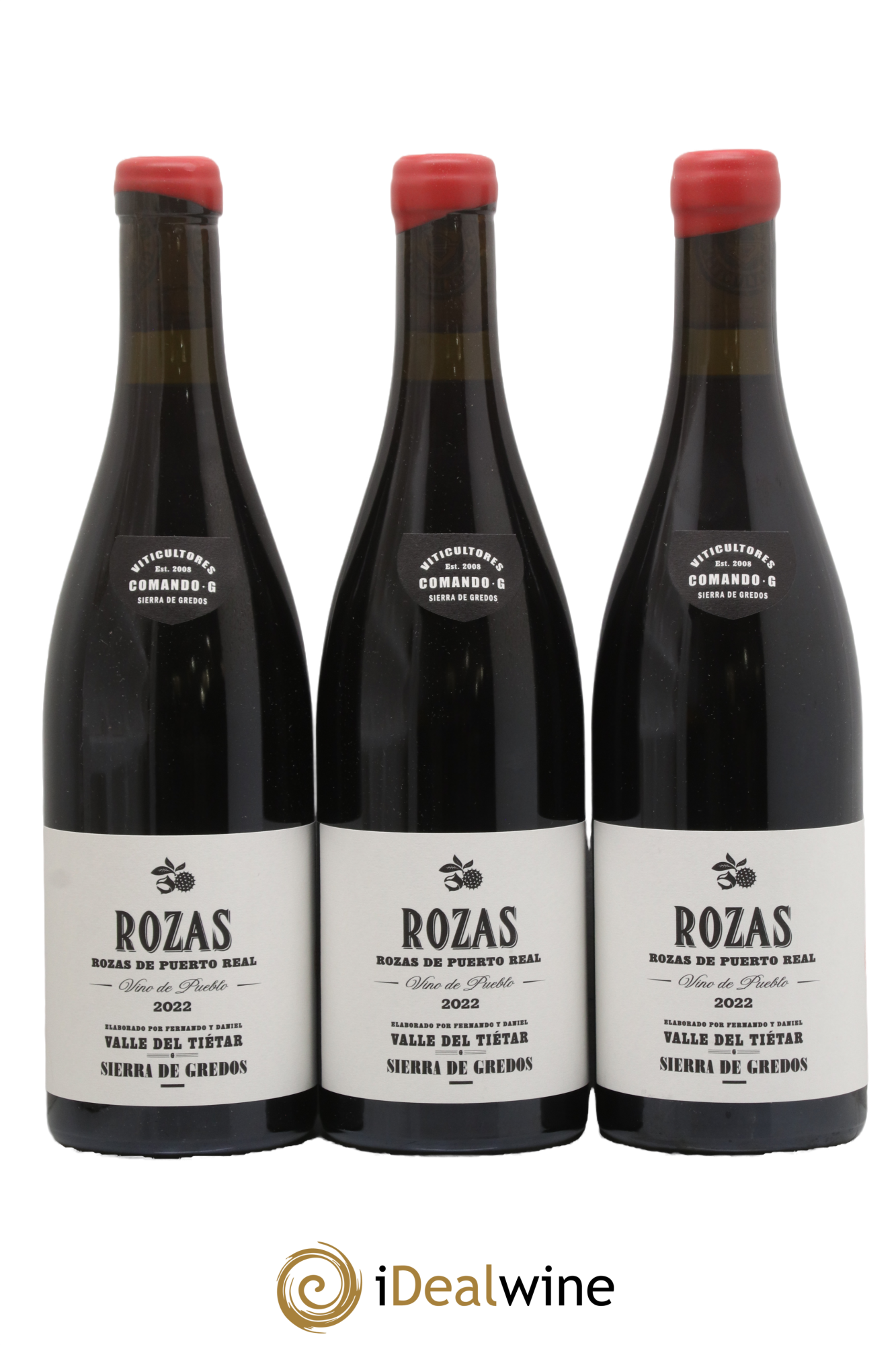 Vinos de Madrid DO Comando G Rozas 2022 - Lot of 3 bottles - 0