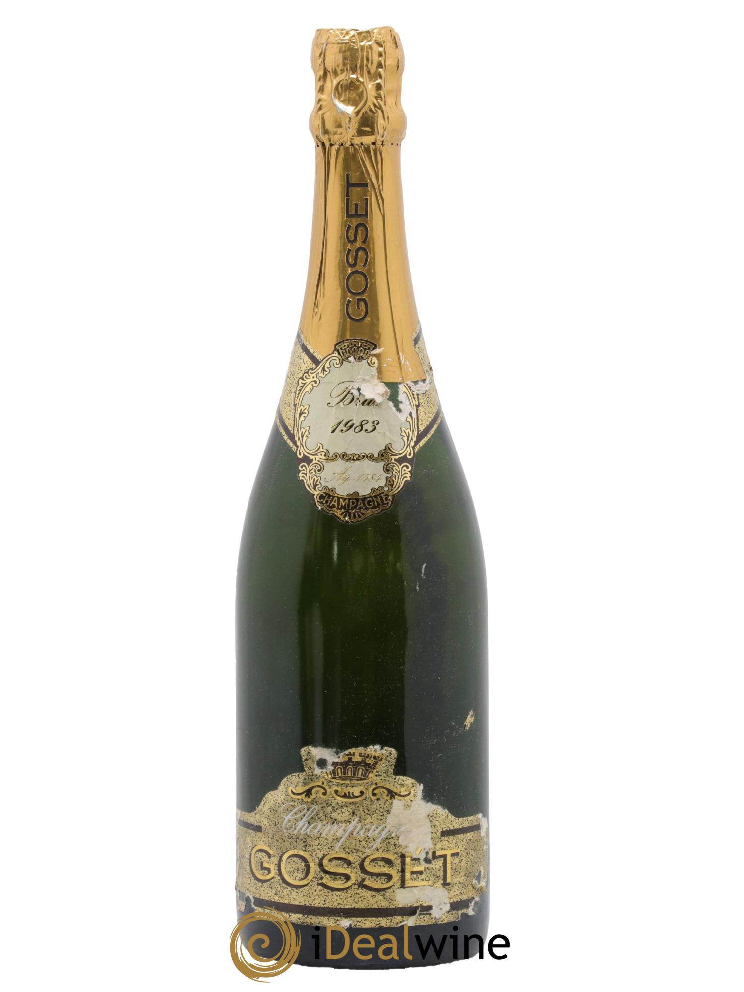 Grand Millésime Gosset 1983 - Lot de 1 bouteille - 0