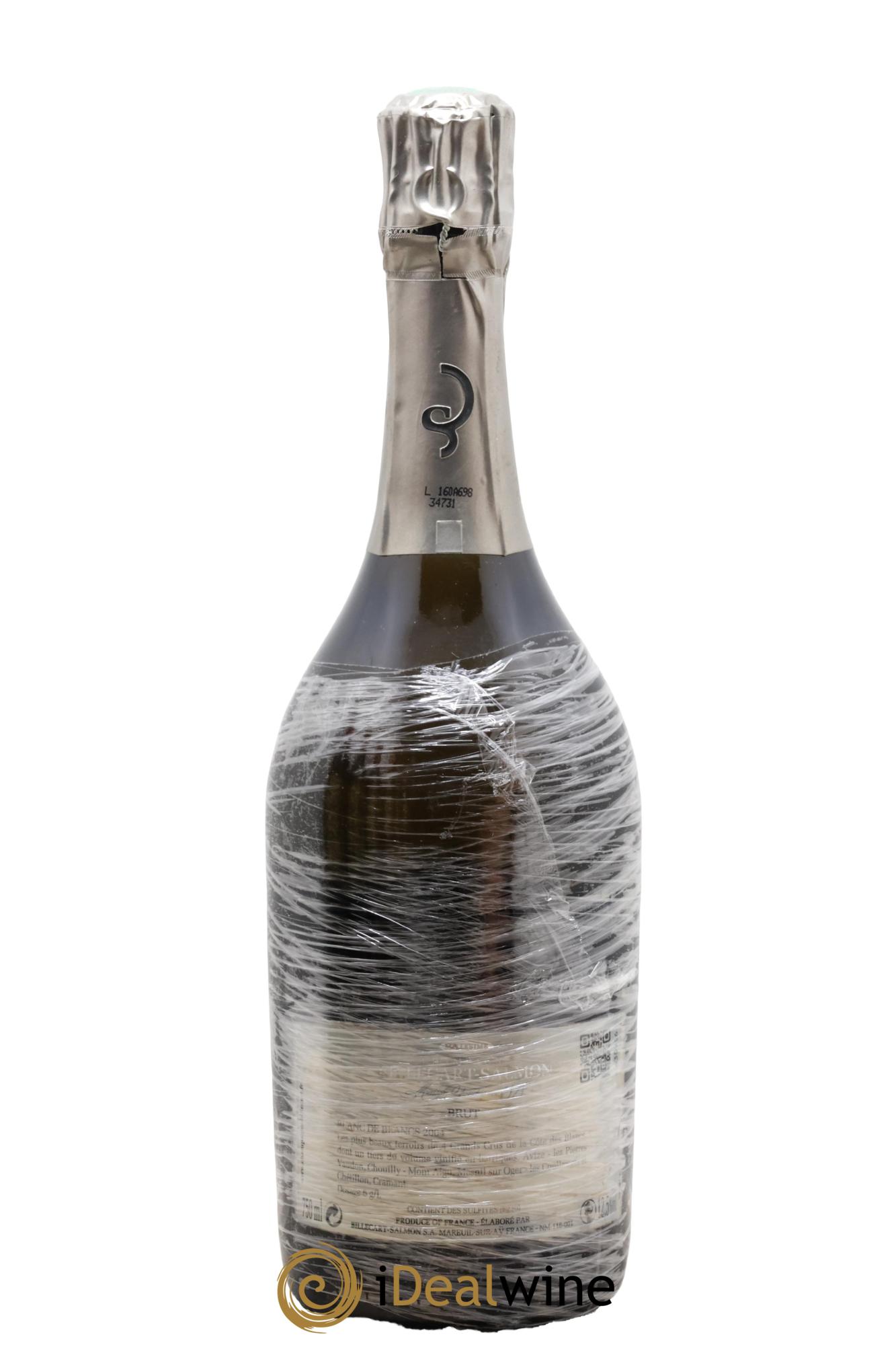 Blanc de Blancs Grand Cru Brut Billecart-Salmon 2004 - Lot de 1 bouteille - 1