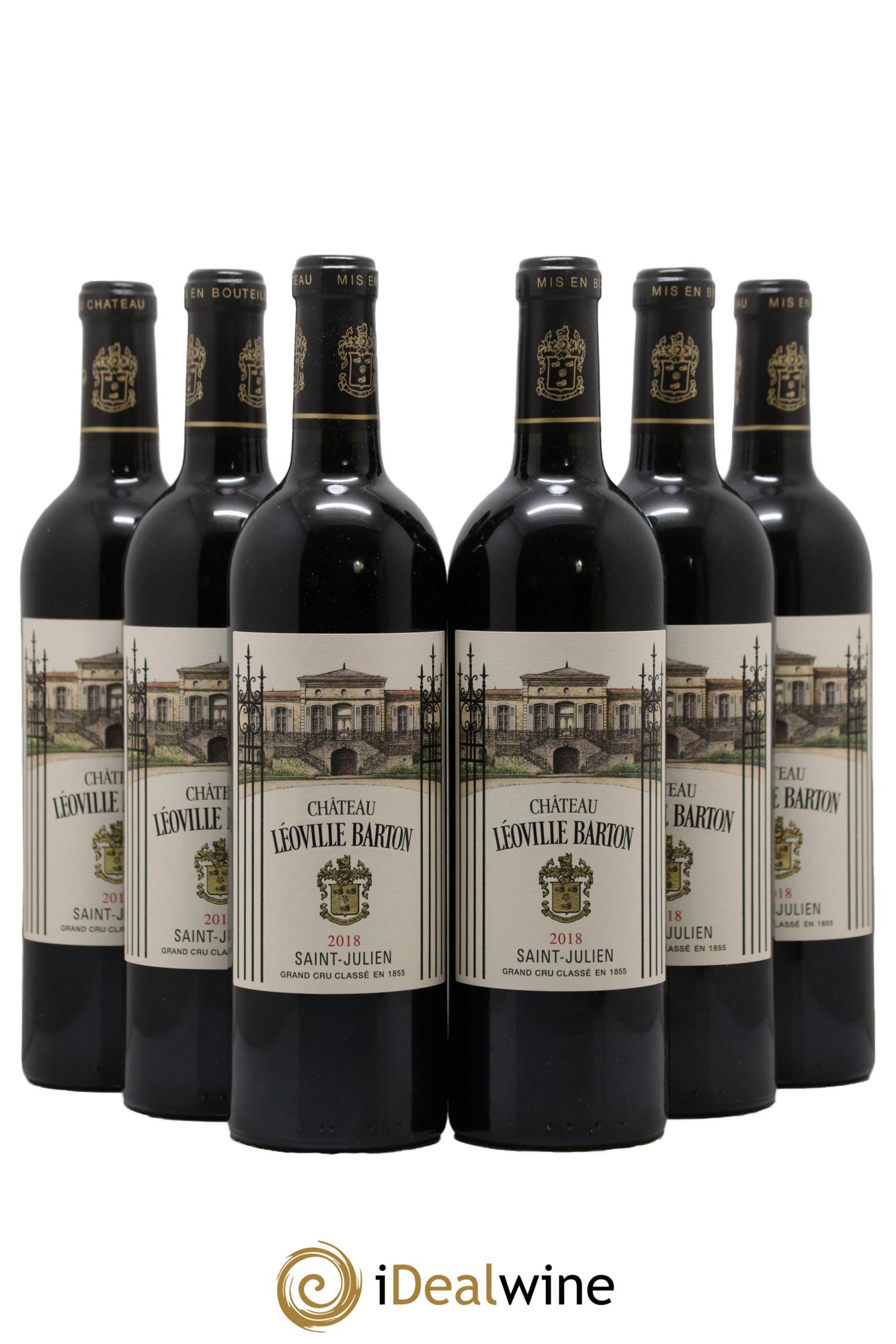 Château Léoville Barton 2ème Grand Cru Classé 2018 - Lot of 6 bottles - 0